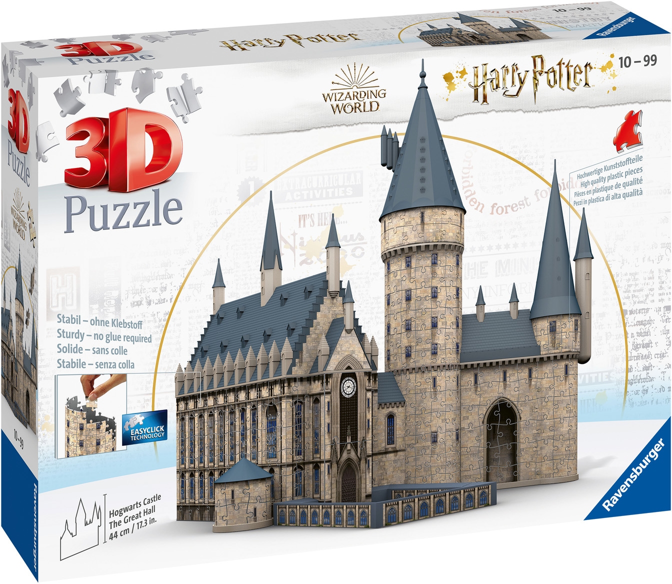 Ravensburger 3D-Puzzle »Harry Potter Hogwarts Schloss - Die Große Halle«, Made in Europe