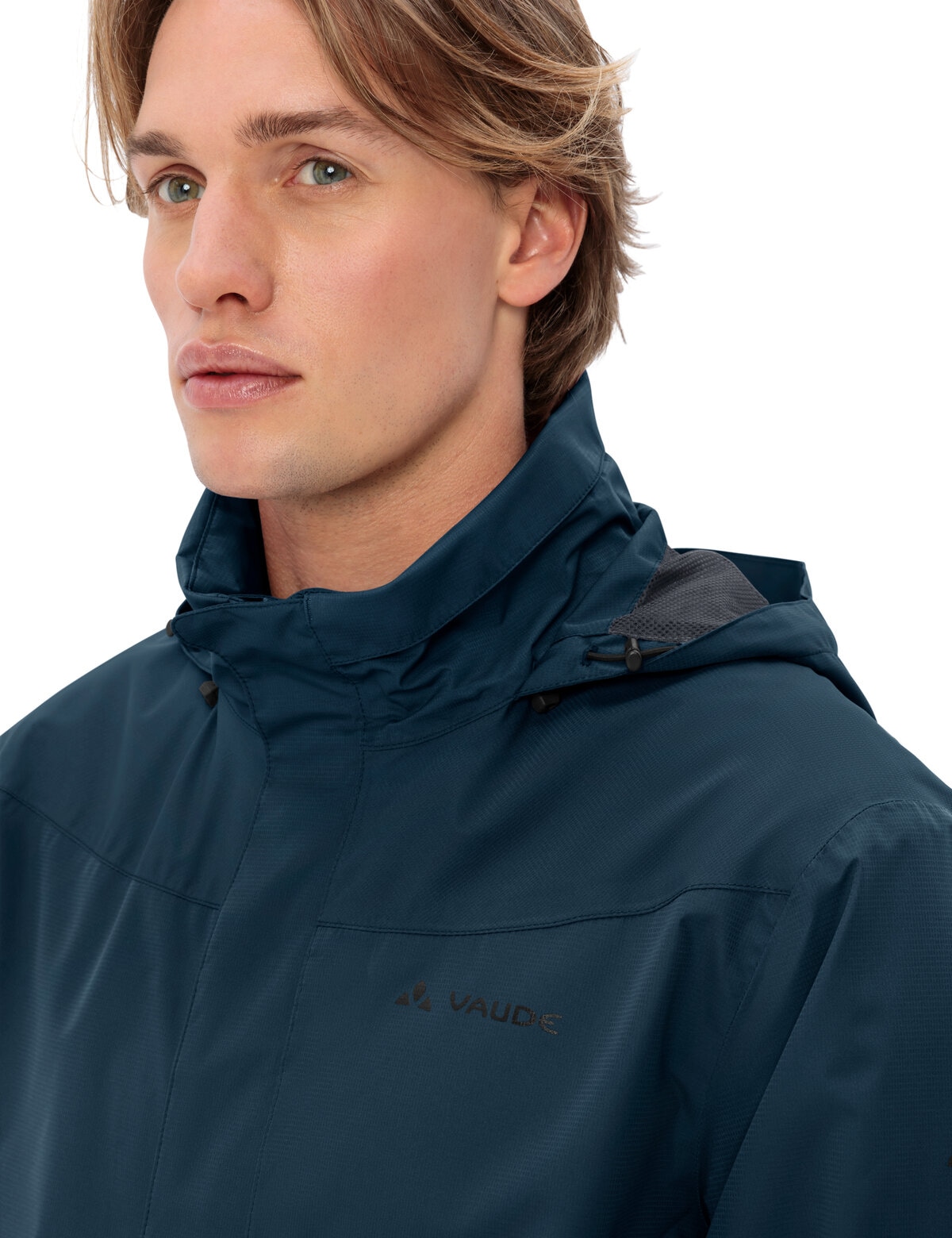 VAUDE Fahrradjacke »Men's Escape Bike Light Jacket« mit Kapuze für Radsport und Wandern, leichtes Material