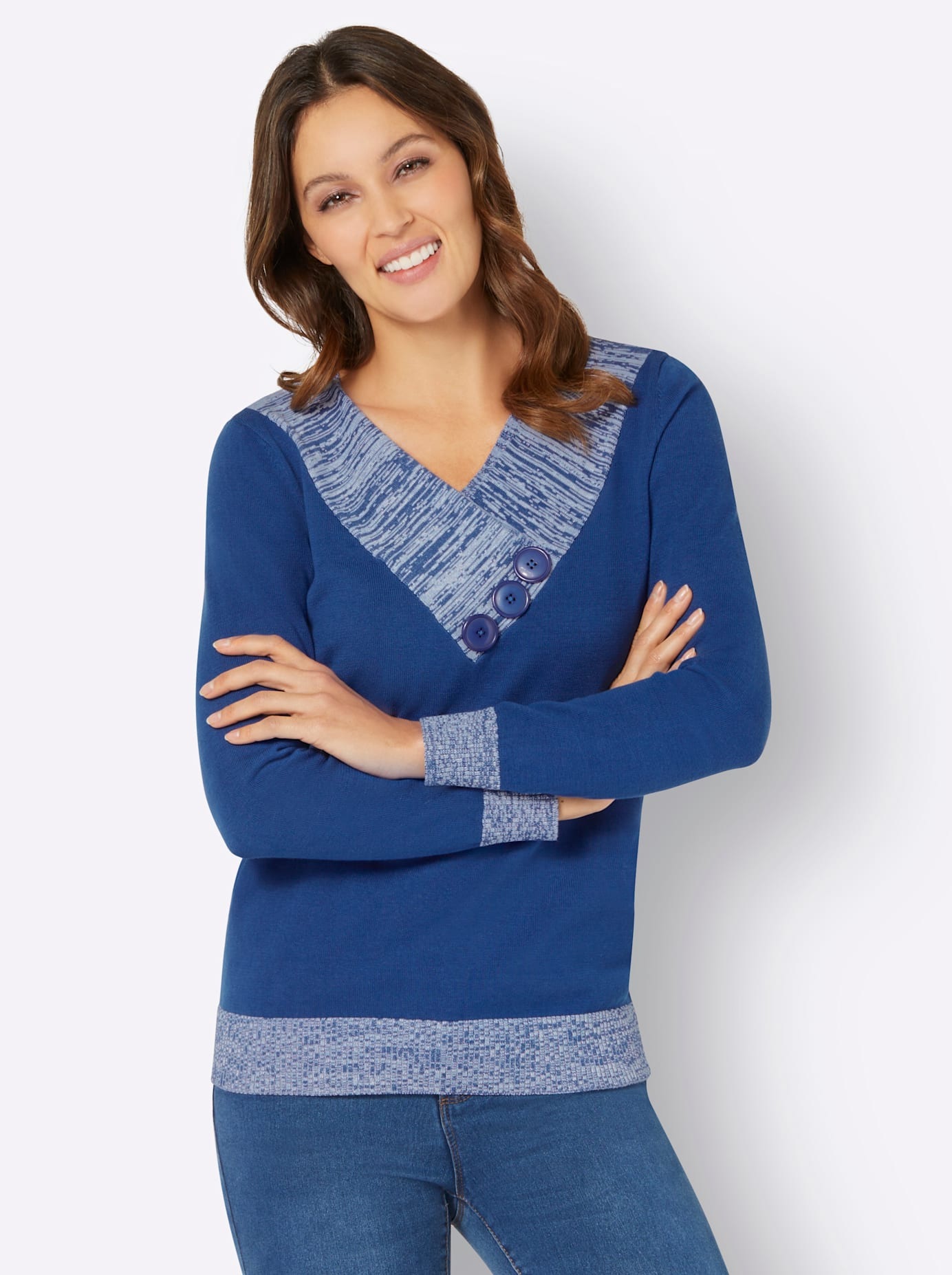 Classic Basics Strickpullover »Langarm-Pullover«