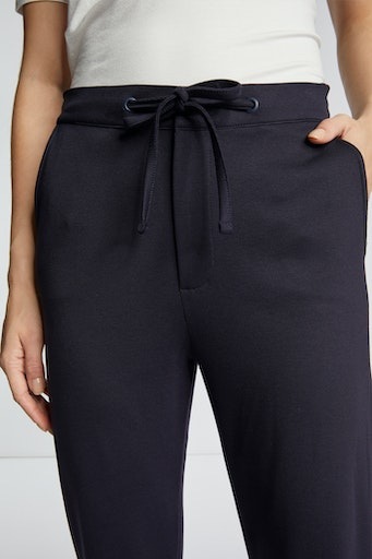 RICHROYAL Jerseyhose, mit Bändchen im Bündchen