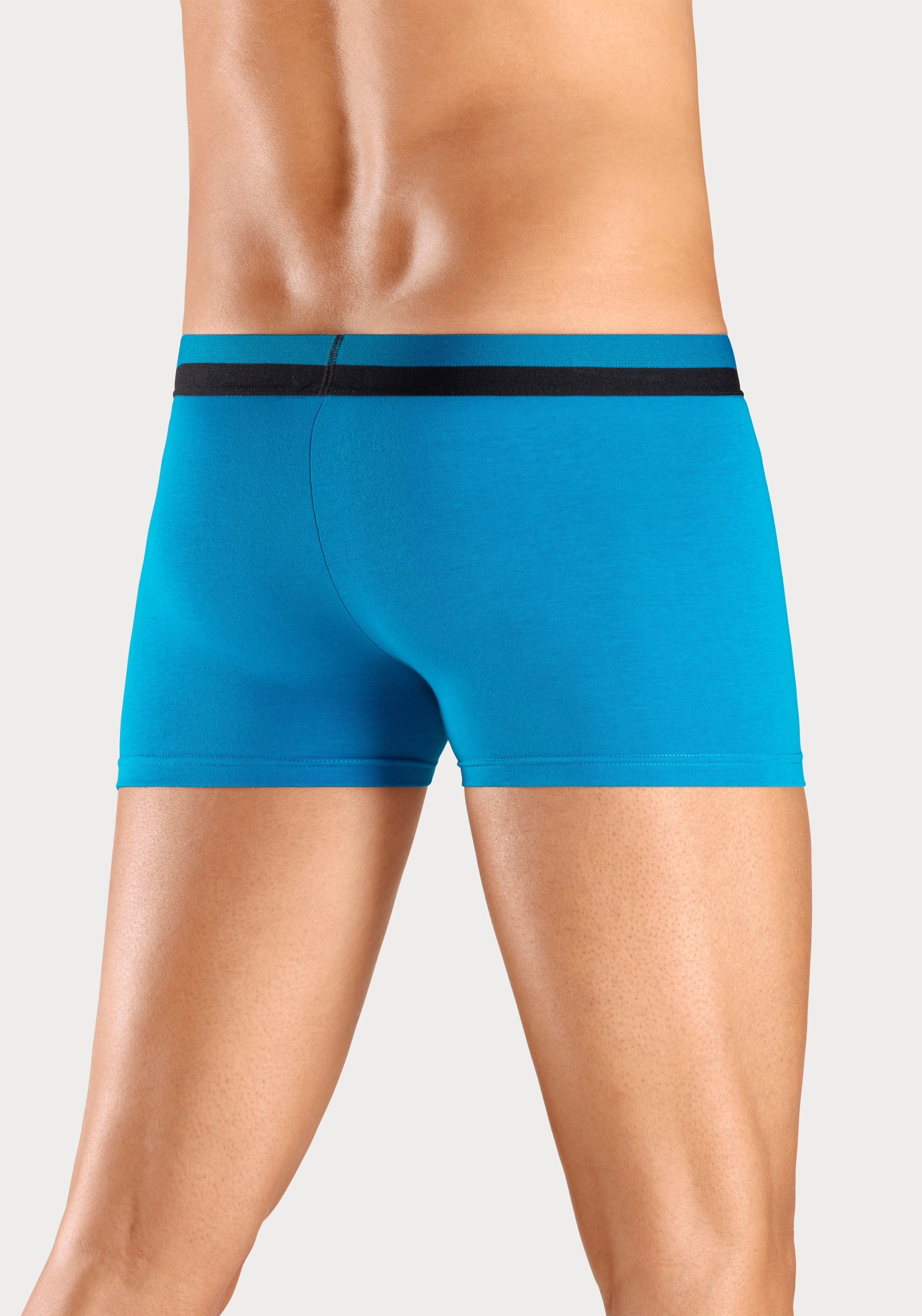 Bruno Banani Boxer »Boxershorts für Herren«, (Packung, 4 St.), mit erhabenem Logo-Druck auf dem Bund