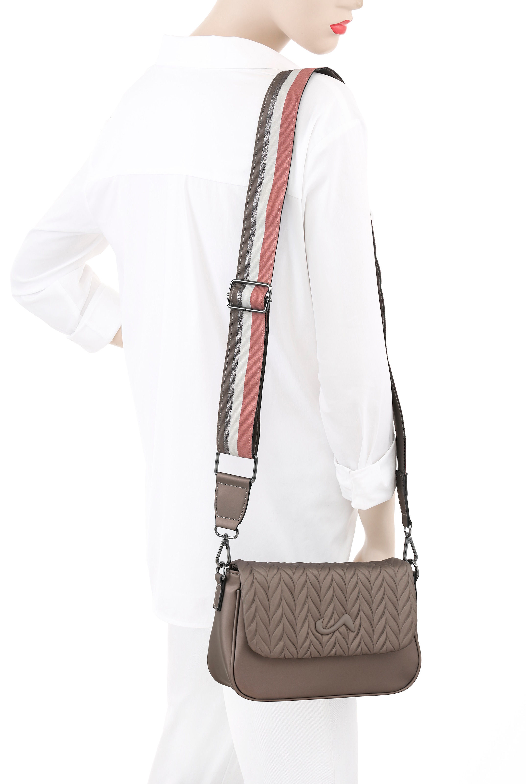 Ara Abendtasche »ANNA«, Schultertasche, Abendtasche mit modischer Ziersteppung