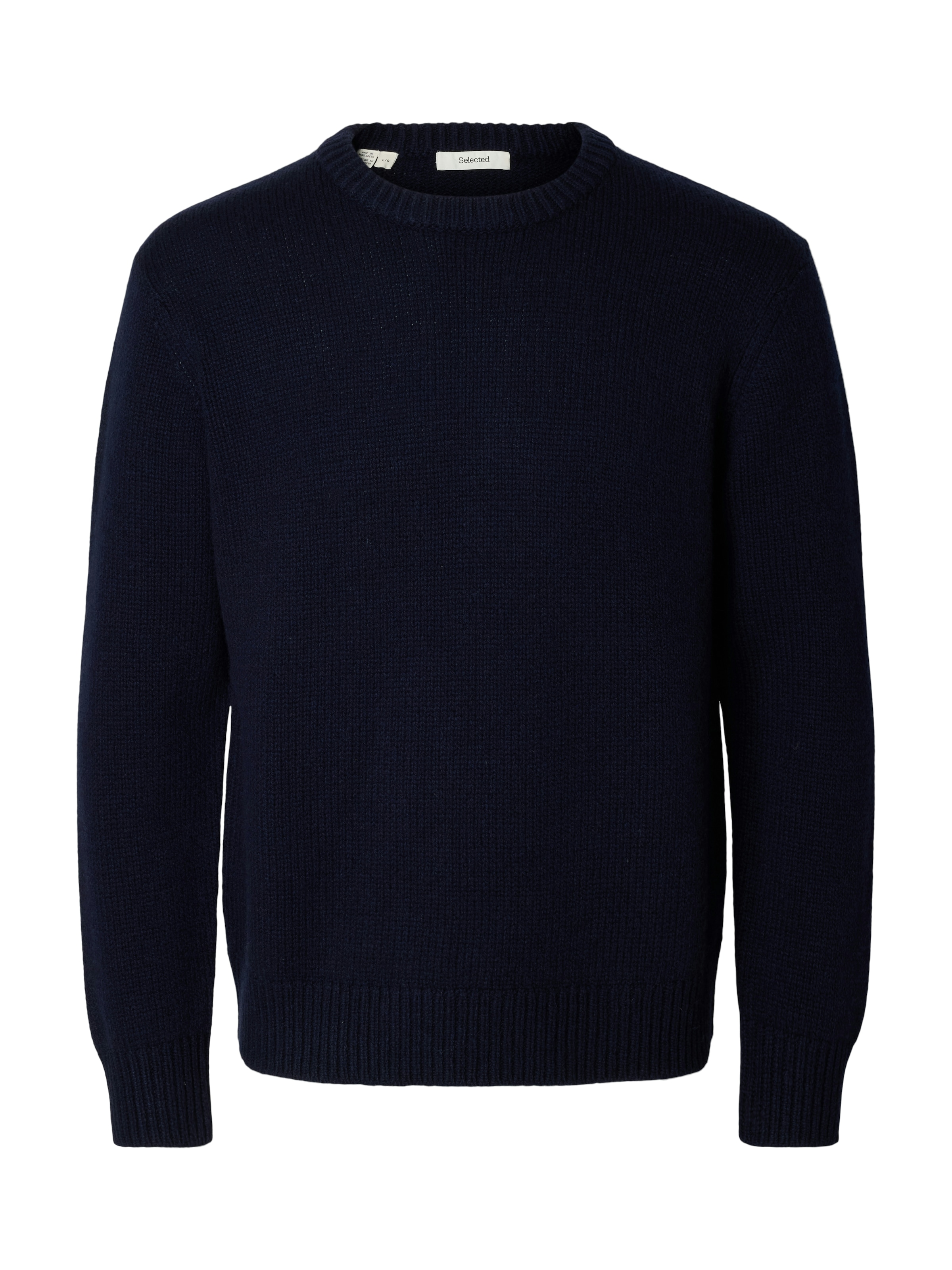 SELECTED Rundhalspullover »SLHCODY LS KNIT RELAXED CREW NECK NOOS«