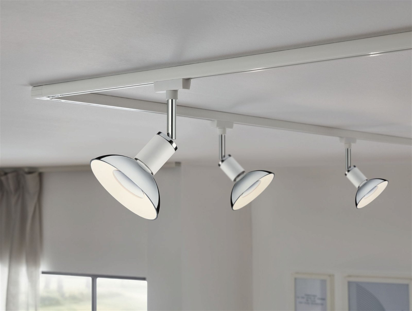 Paulmann LED-Leuchtmittel »360lm 4,9W weiß/silber 230V« 1 Stk. Warmweiß