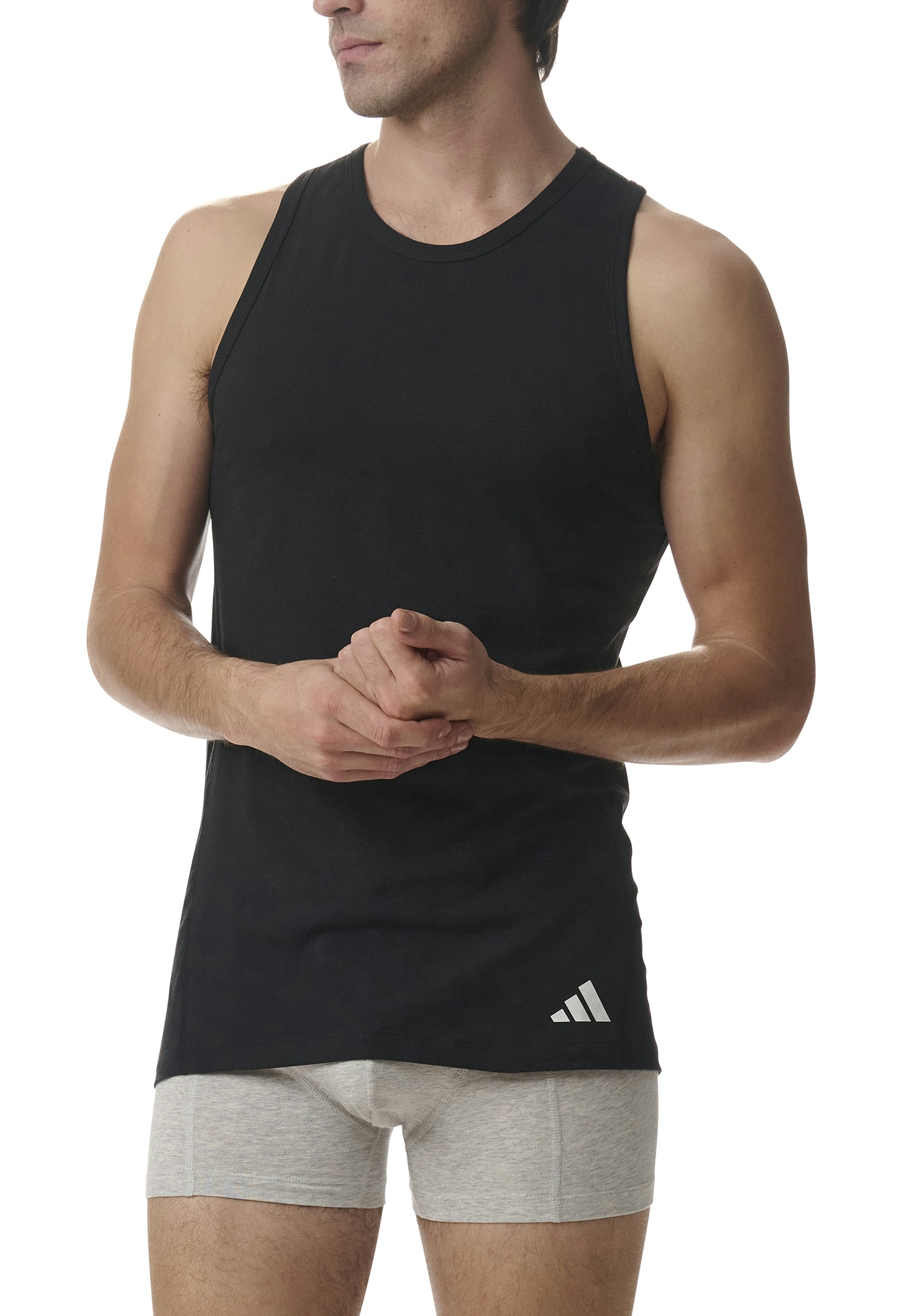 adidas Sportswear Achselhemd »"Active Flex Cotton Ergonomic"«, (2er Pack), mit belüfteter Netzpasse am Rücken