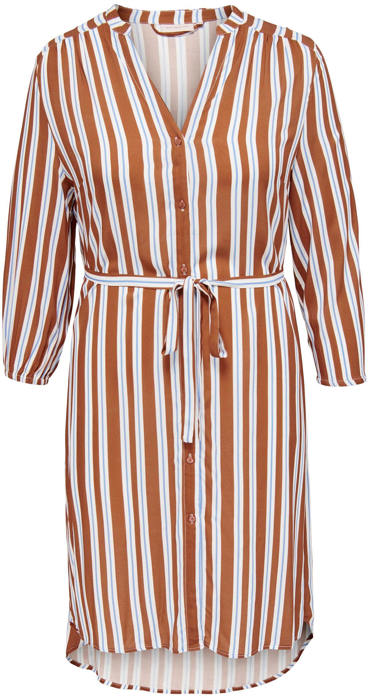 ONLY CARMAKOMA Hemdblusenkleid »CARNEWDENIZIA 3/4 BLK SHIRTDRESS WVN« kaufen