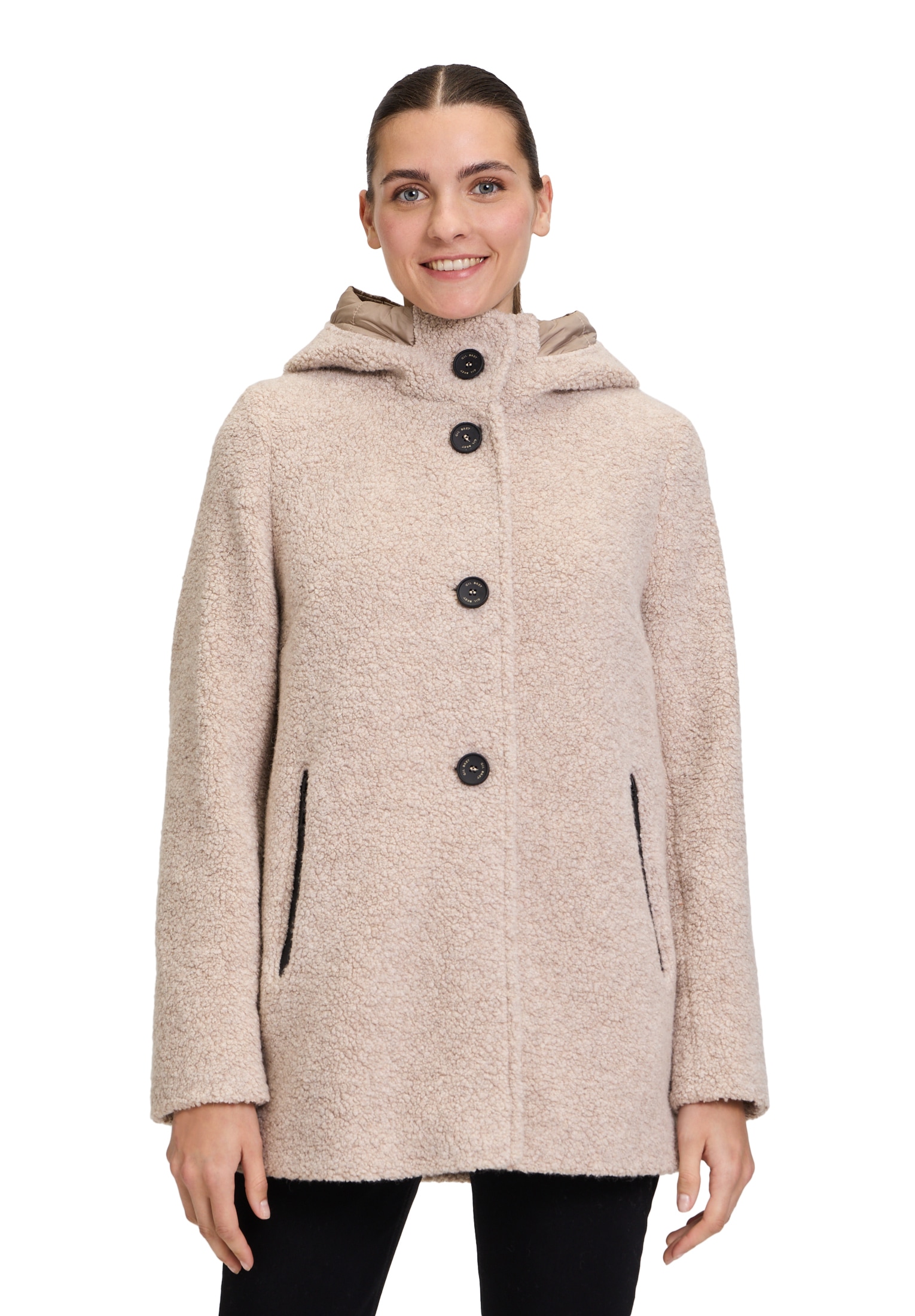 Gil Bret Wolljacke »Wolljacke mit Kapuze«