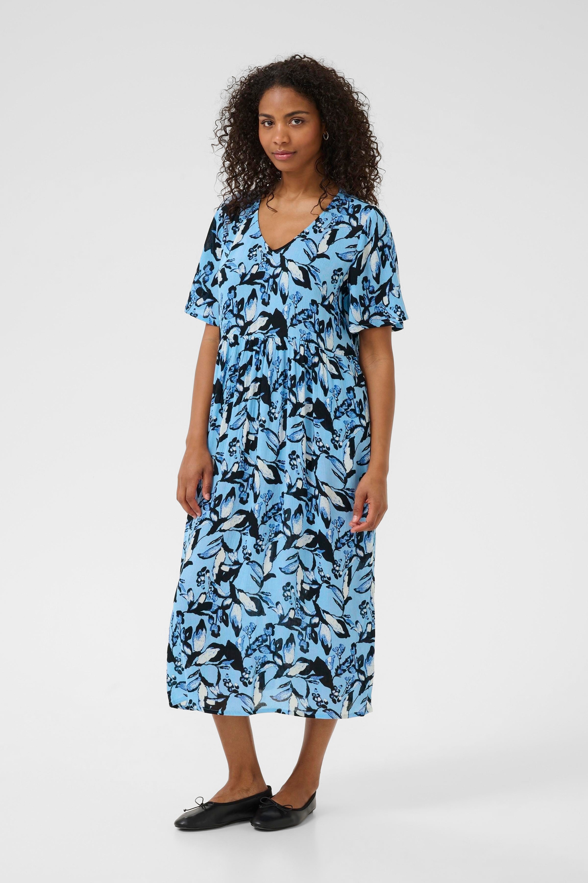 KAFFE Midikleid »Kleid KAjessi«