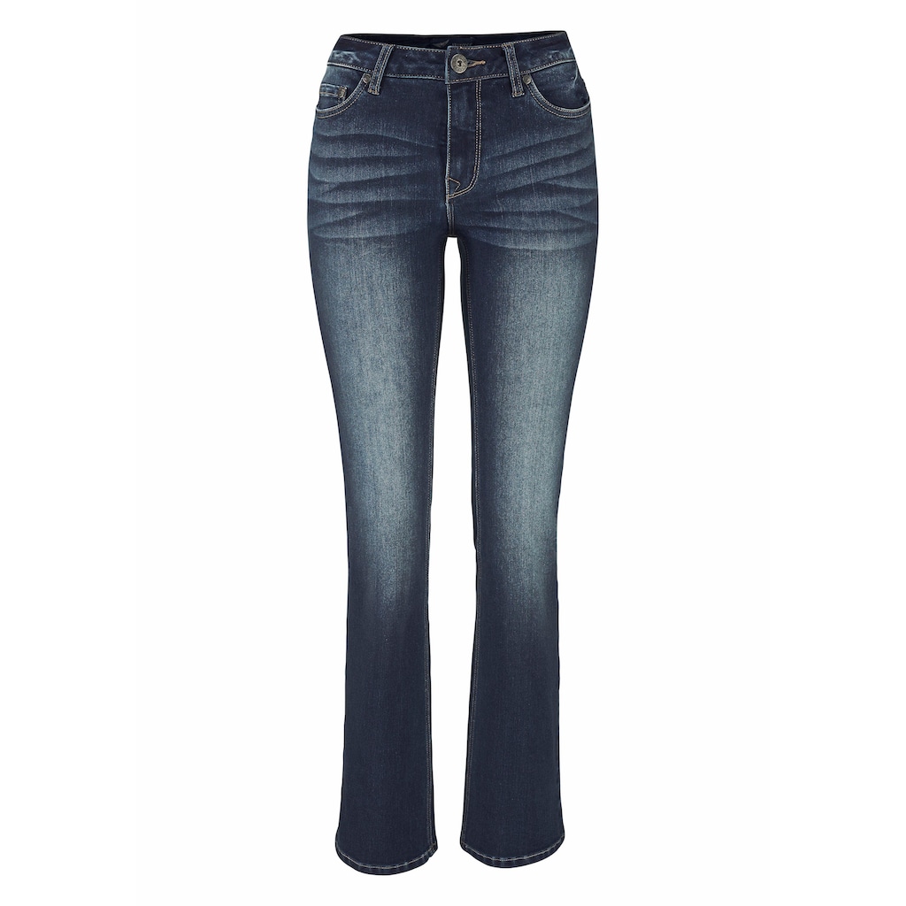 Arizona Bootcut-Jeans »Baby Bootcut«, High Waist