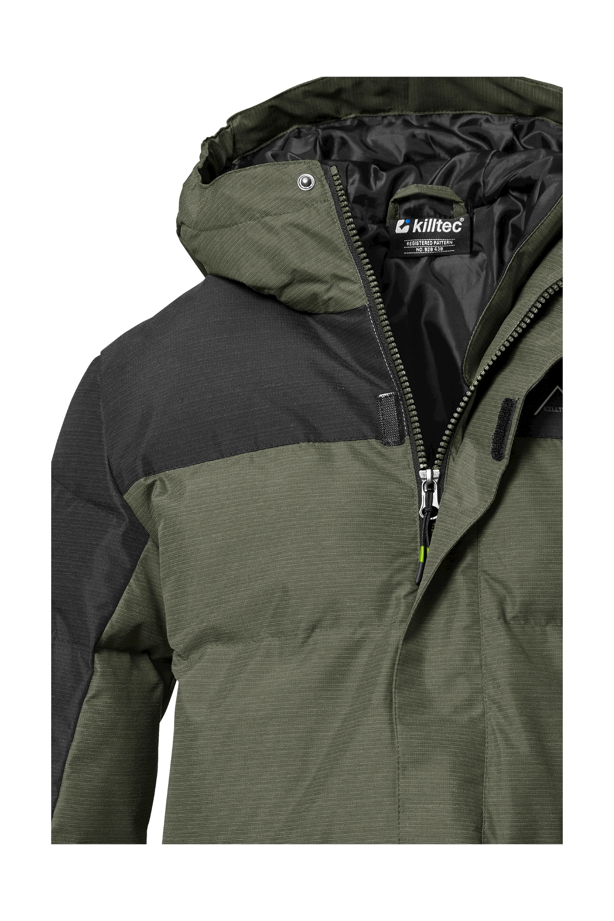 Killtec Steppjacke »KOW 156 BYS QLTD JCKT«, Wasserabweisende, atmungsaktive Steppjacke mit Colourblock-Design