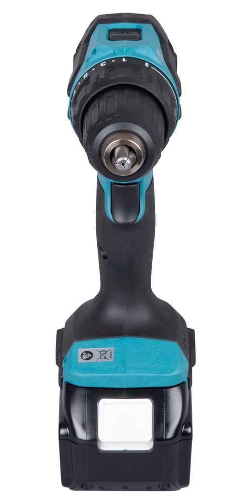 Makita Akku-Bohrschrauber »»DDF490RFJ« 18V, Inkl. 2x 3Ah Akku und Ladegerät« max. 65 Nm, 0-1.900 min⁻¹, 13 mm,  leistungsstarker & bürstenloser Bohrschrauber mit 65 Nm Drehmoment