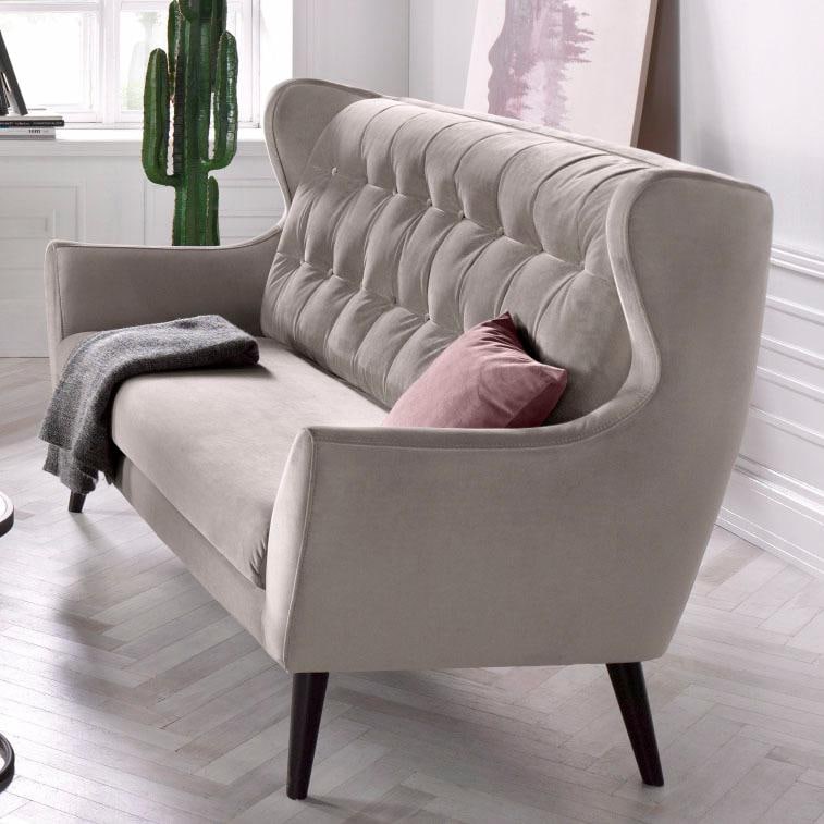 Home affaire 3-Sitzer »Hemmink« mit Knopfheftung