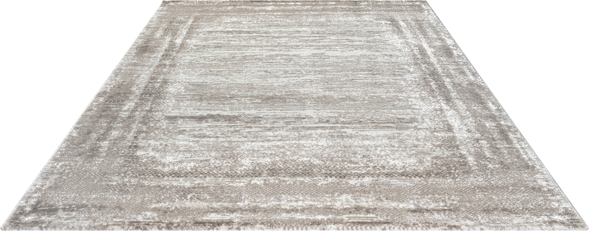 Sanat Teppich »Harmony 3215 , auch als Läufer« rechteckig 12 mm Höhe Wohnzimmer, Kurzflor, modern, Bordüre, Schlafzimmer