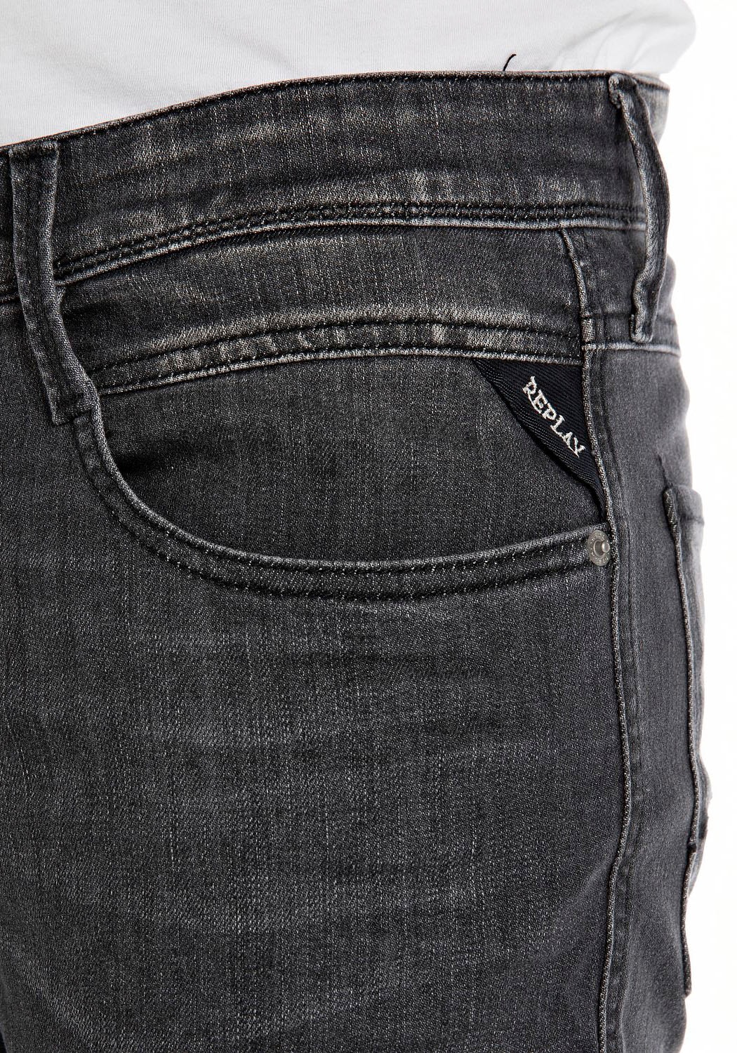 Replay Slim-fit-Jeans »ANBASS HYPERFLEX BIO«