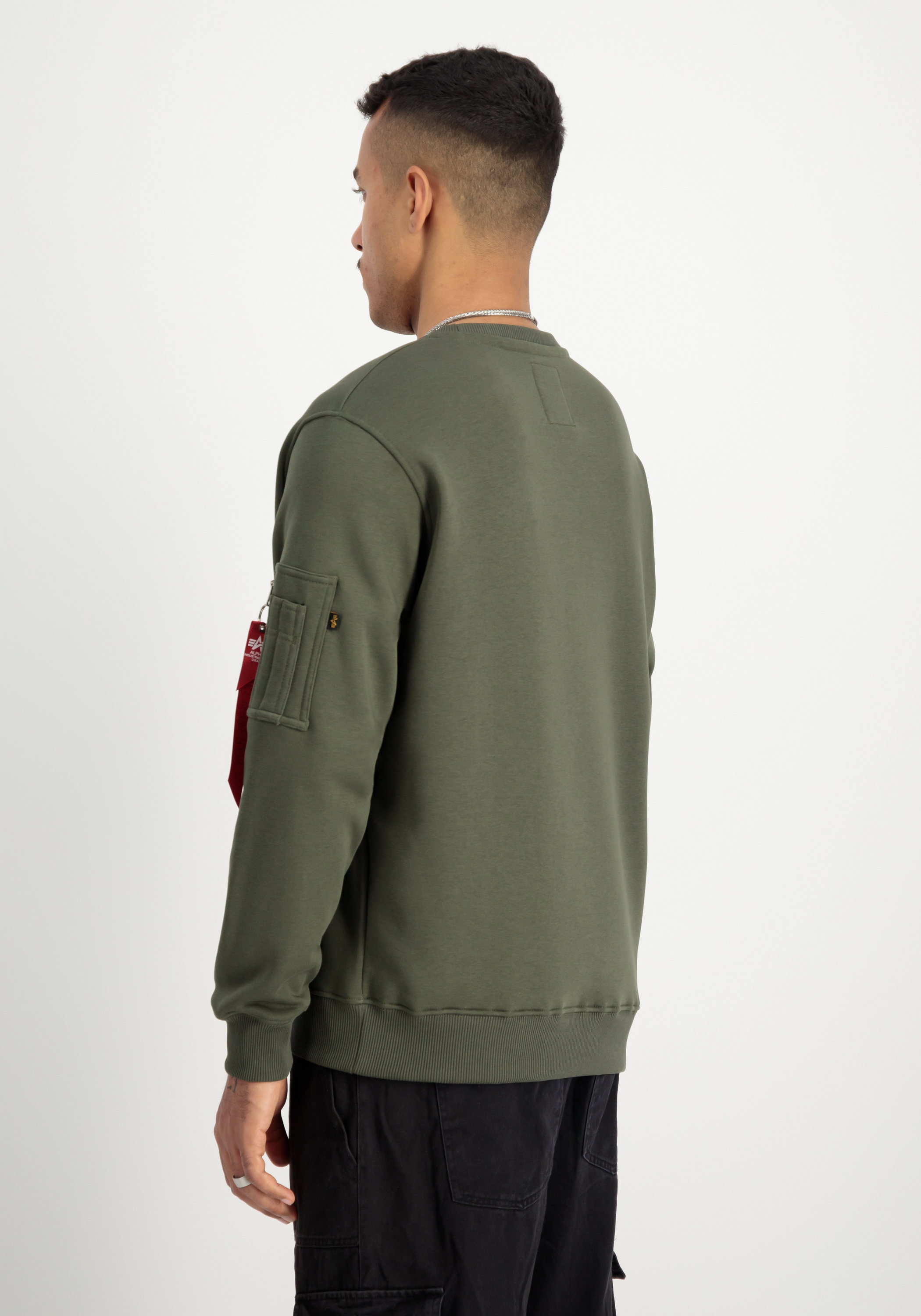 Alpha Industries Sweater »Satin Logo Sweatshirt«
