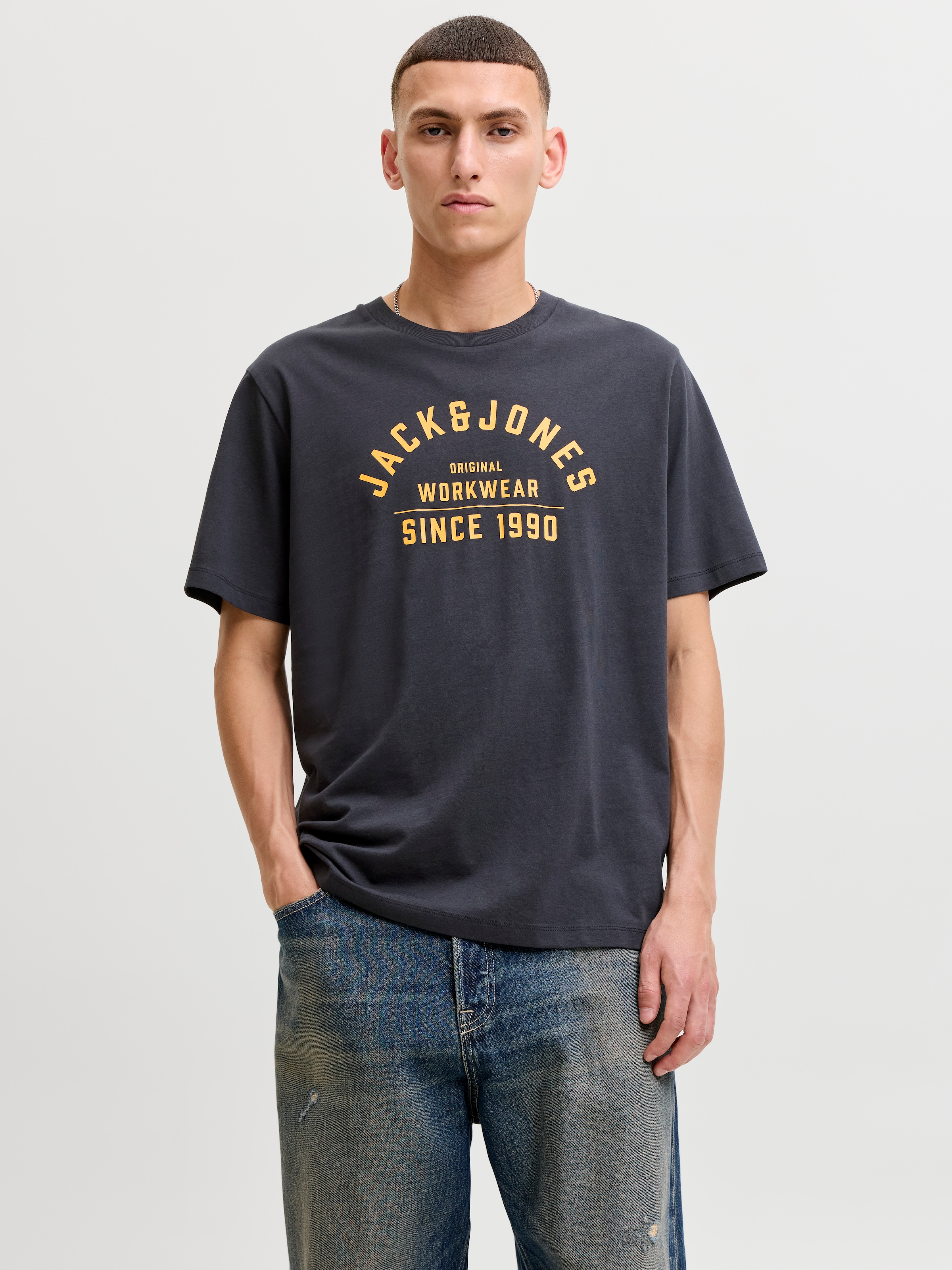 Jack & Jones Rundhalsshirt »JPRBLUTHOR SS TEE FST« Baumwolle, regular fit