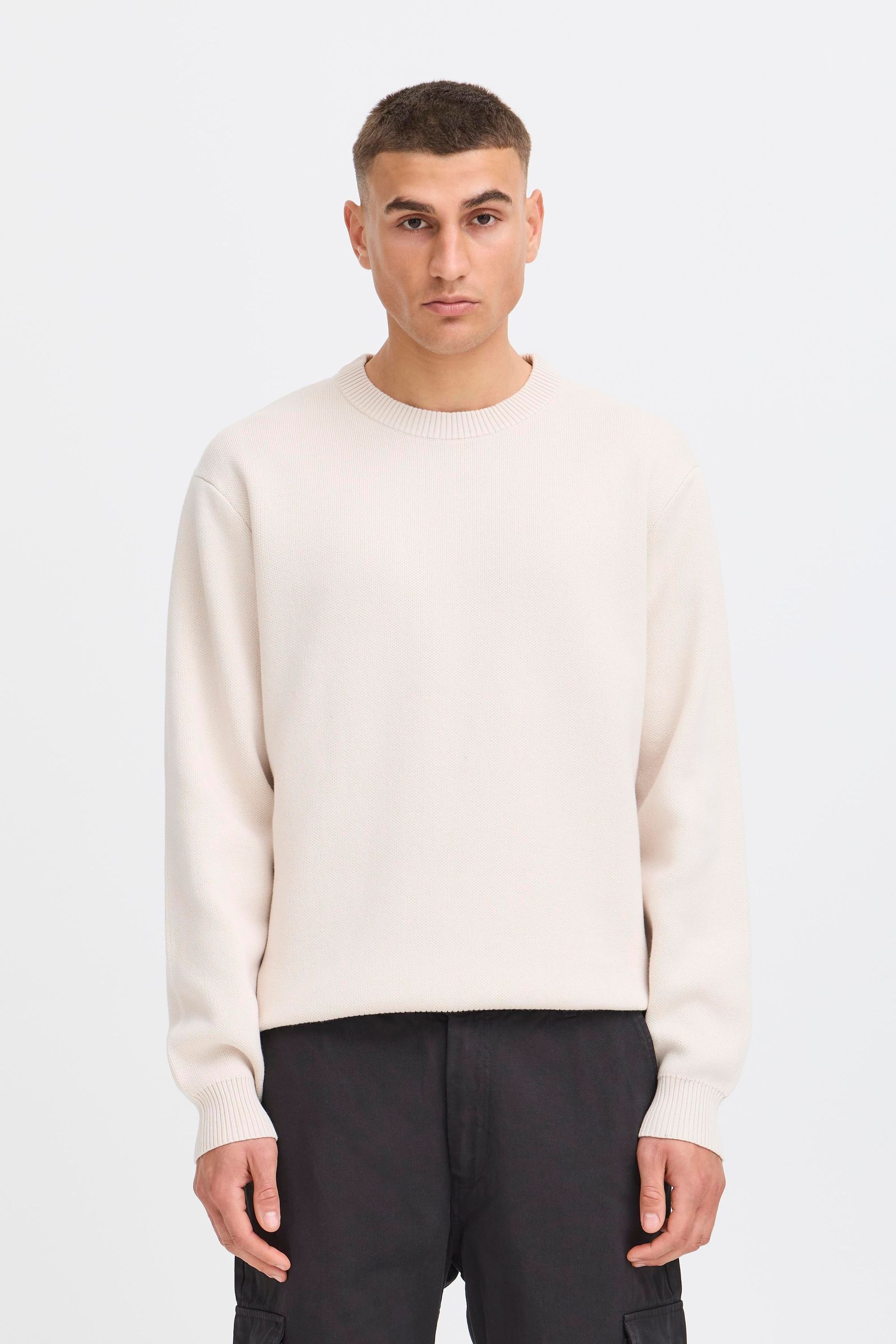 !Solid Strickfleece-Pullover »Strickpullover SDRYKER«