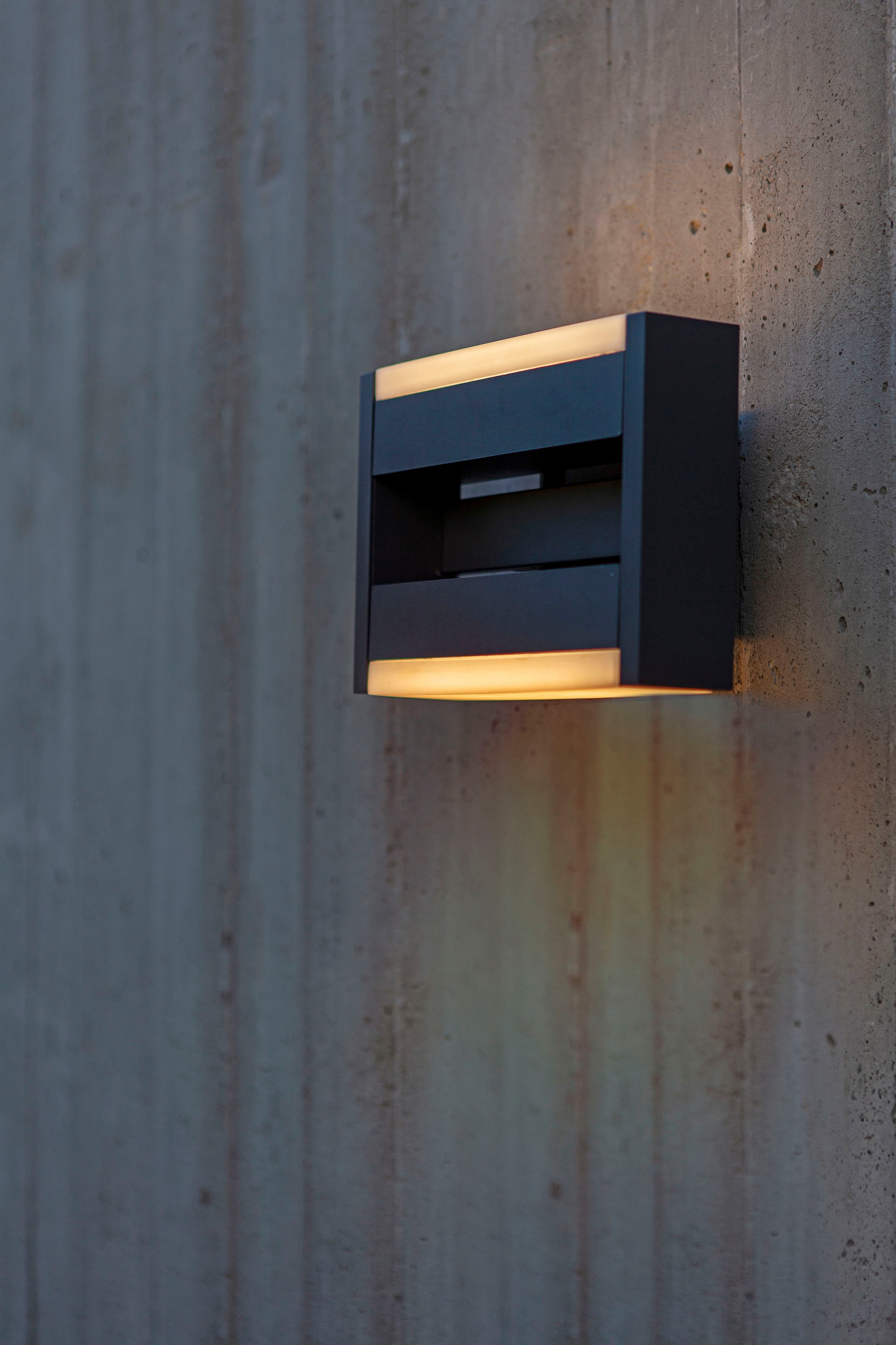 LUTEC LED Außen-Wandleuchte »CONROY«, Leuchtmittel LED-Modul | LED fest integriert, verstellbar