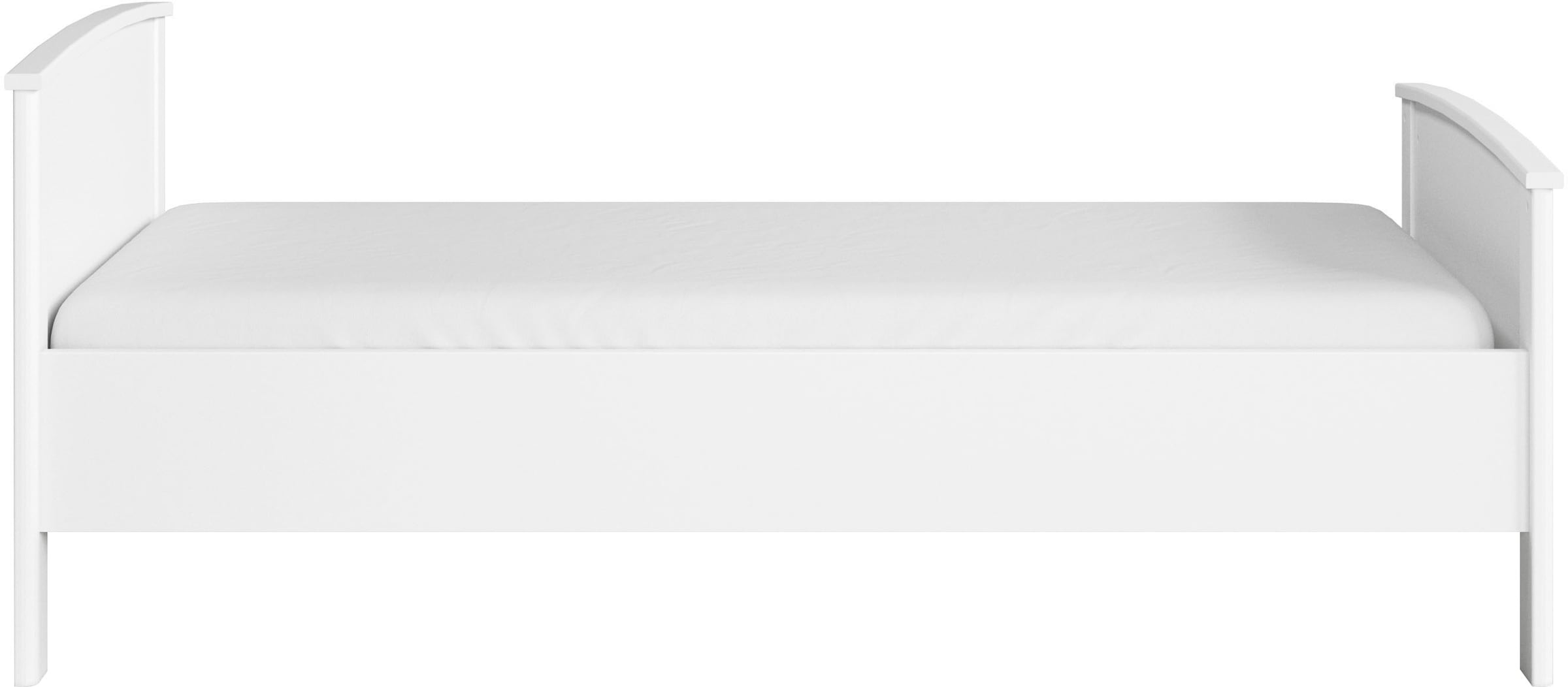 rauch Funktionsbett »Bett Einzelbett Komfortbett Holzbett TORRENT« Bettseitenhöhe 44,6 cm, Größen: 90x200 cm, 100x200 cm,  in Komforthöhe, Einlasstiefe 6-fach verstellbar MADE IN GERMANY