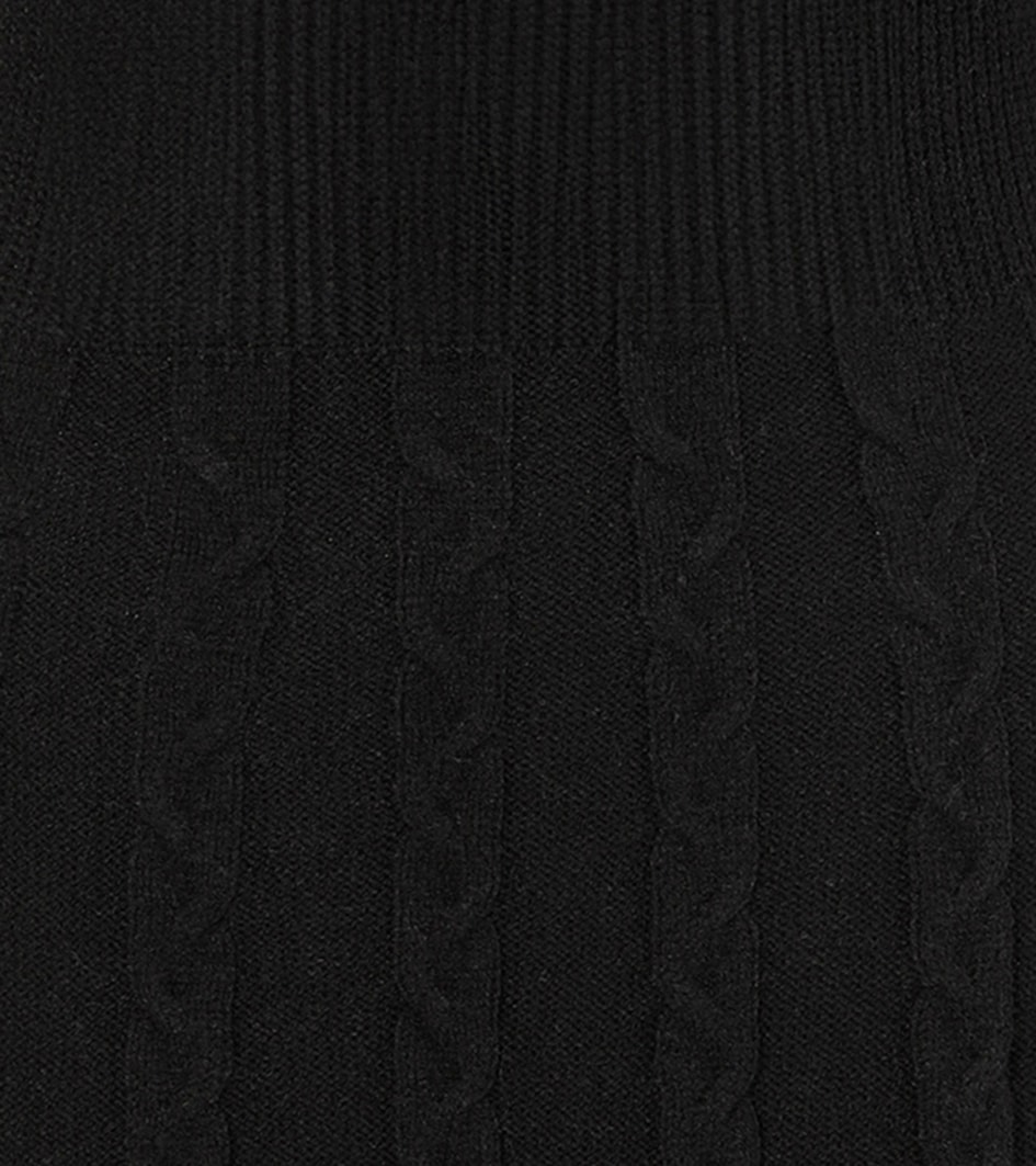 Aniston SELECTED Strickkleid, mit Zopfstrickmuster