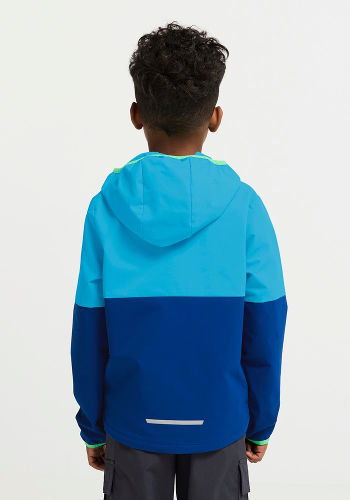 Jack Wolfskin Softshelljacke »SANDBIRD HOODED JKT K« mit Kapuze Winddicht, atmungsaktiv, Übergangsjacke