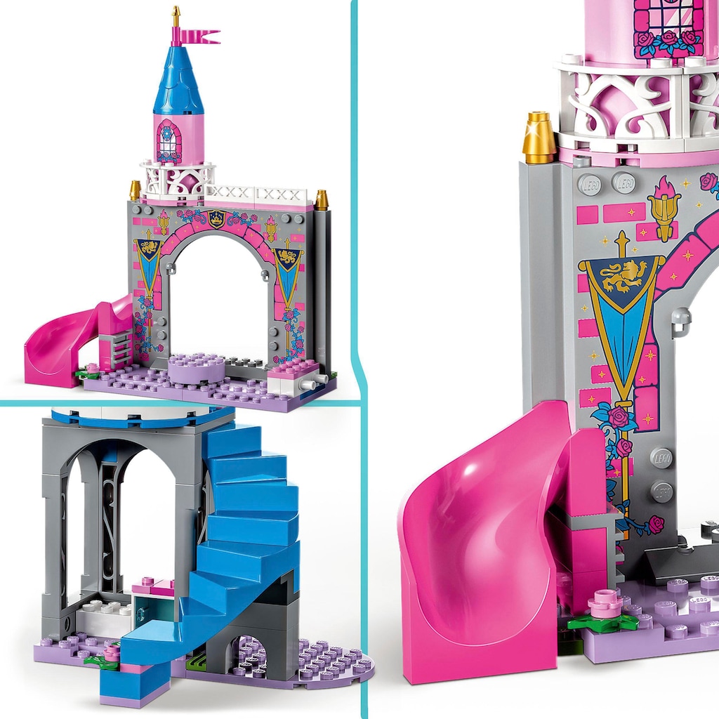 LEGO® Konstruktionsspielsteine »Auroras Schloss (43211), LEGO® Disney«, (187 St.)
