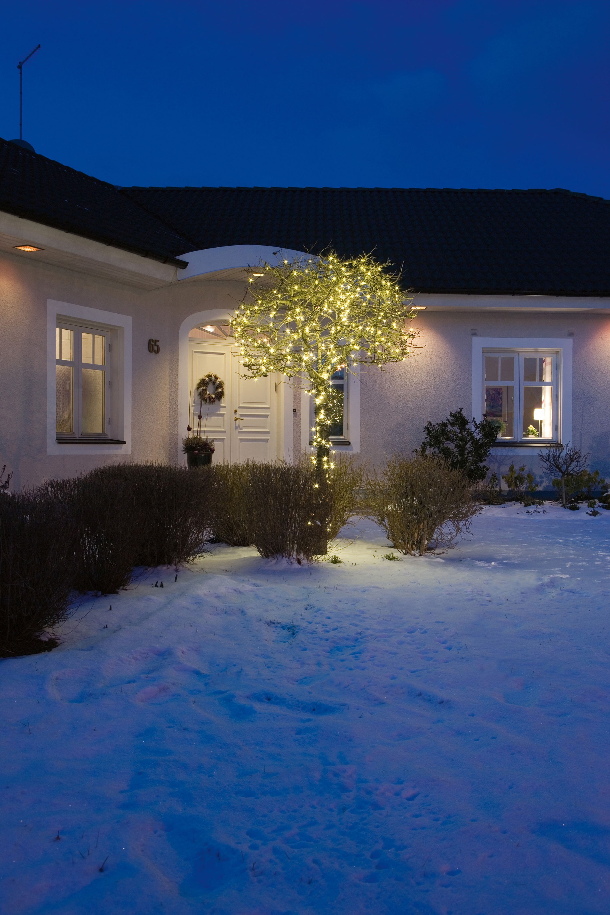 KONSTSMIDE LED-Lichterkette, 40 St.-flammig, Micro LED Lichterkette, mit Funkeleffekt, 40 warm weiße Dioden