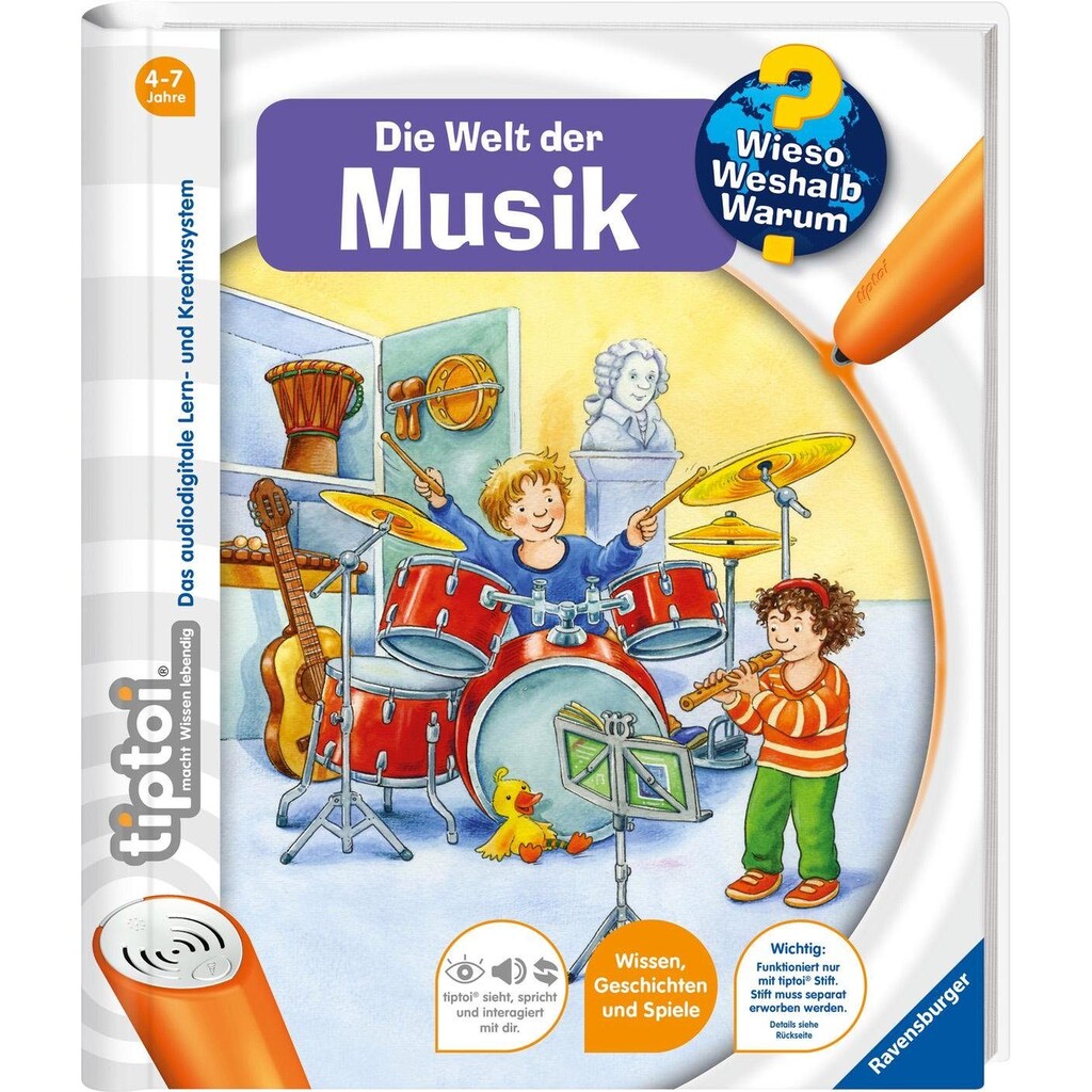 Ravensburger Buch »tiptoi® WWW - Welt der Musik«