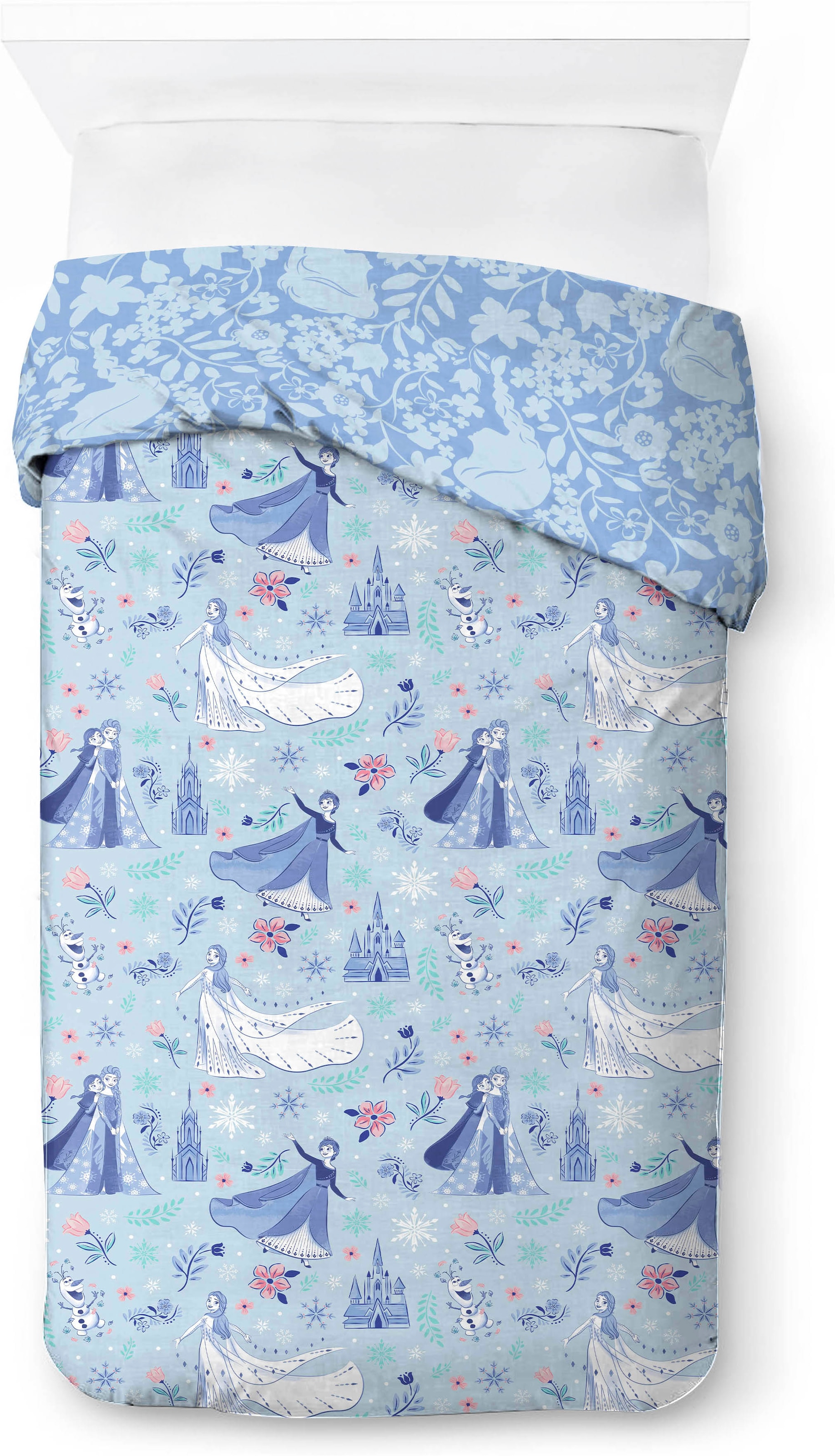 Disney Kinderbettwäsche »Frozen Magical Moment« 2 100% Baumwolle