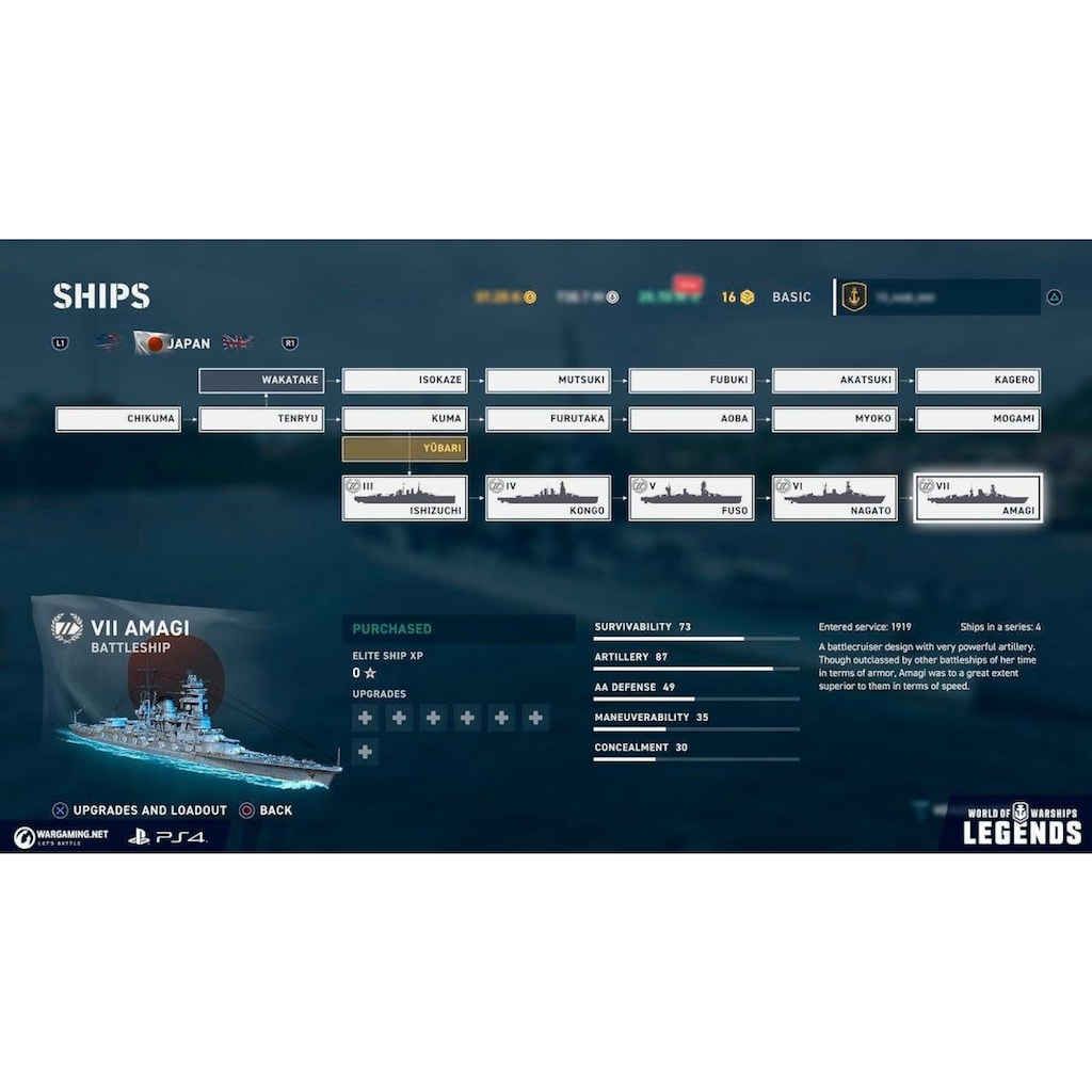 Gearbox Publishing Spielesoftware »World of Warships Legends - Firepower Deluxe Edition«, PlayStation 4