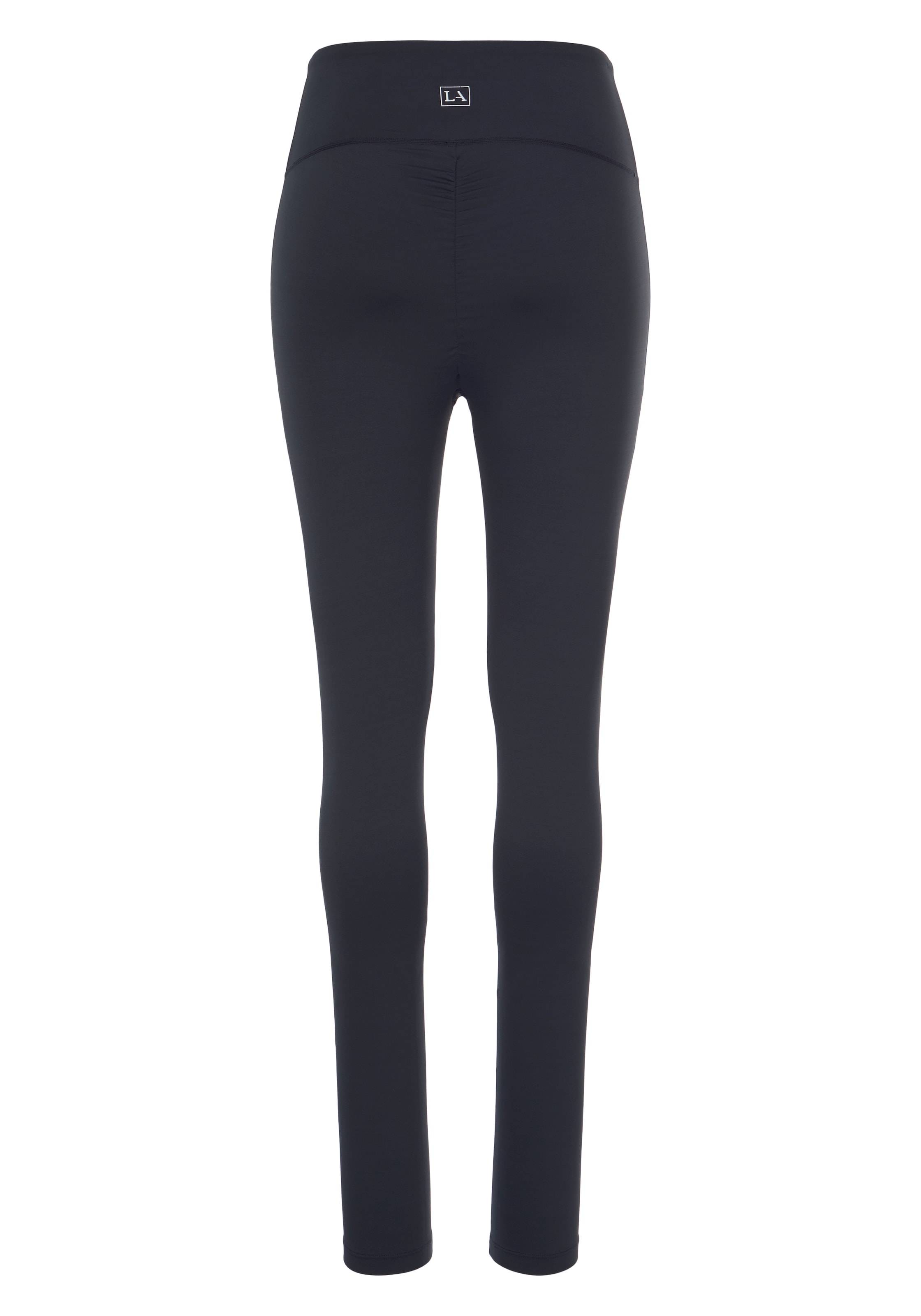 LASCANA ACTIVE Funktionsleggings »-Sport Leggings«, mit kleiner Raffung, Loungewear