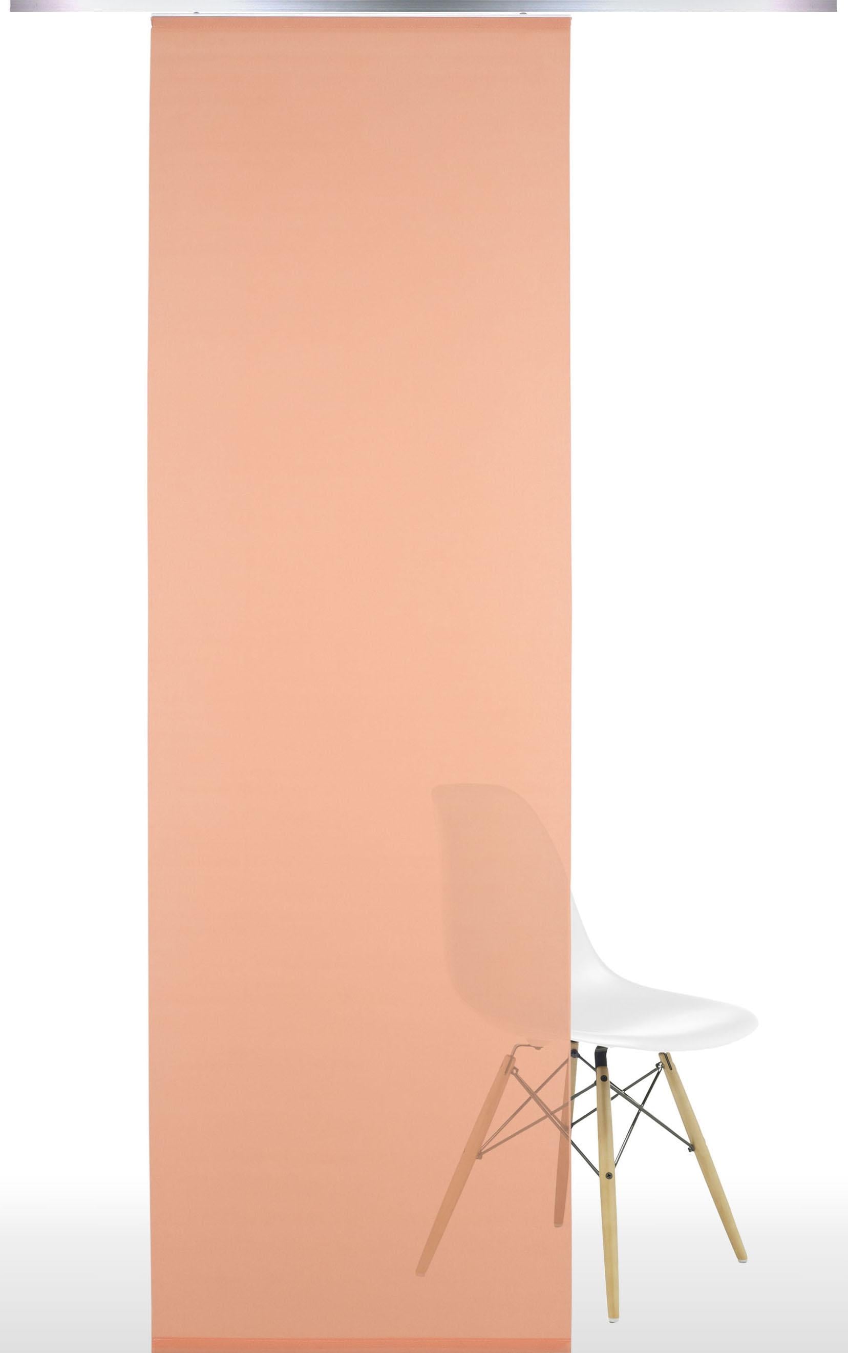 Liedeco Schiebegardine Klettband 1 Stk. tlg. HxB: 245x60, ohne Paneelwagen