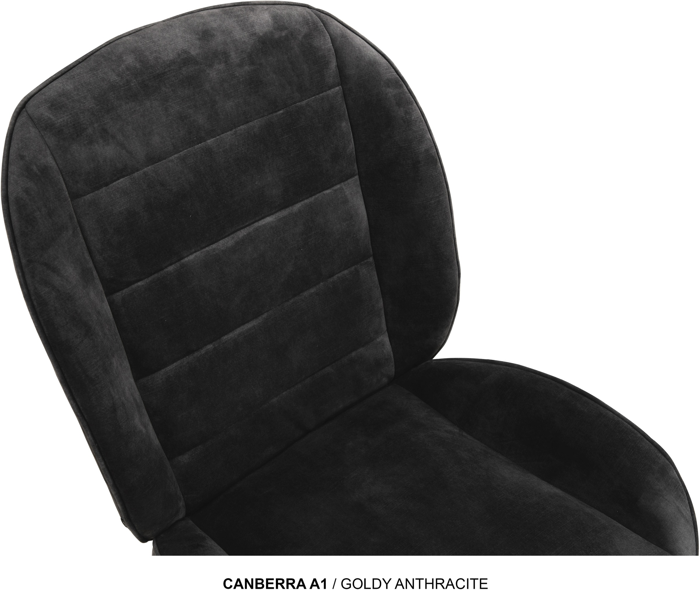 OMG Design Esszimmerstuhl »Canberra« (Set) 1 Stk.Esszimmerstuhl, pflegeleichter Samtvelour Bezug