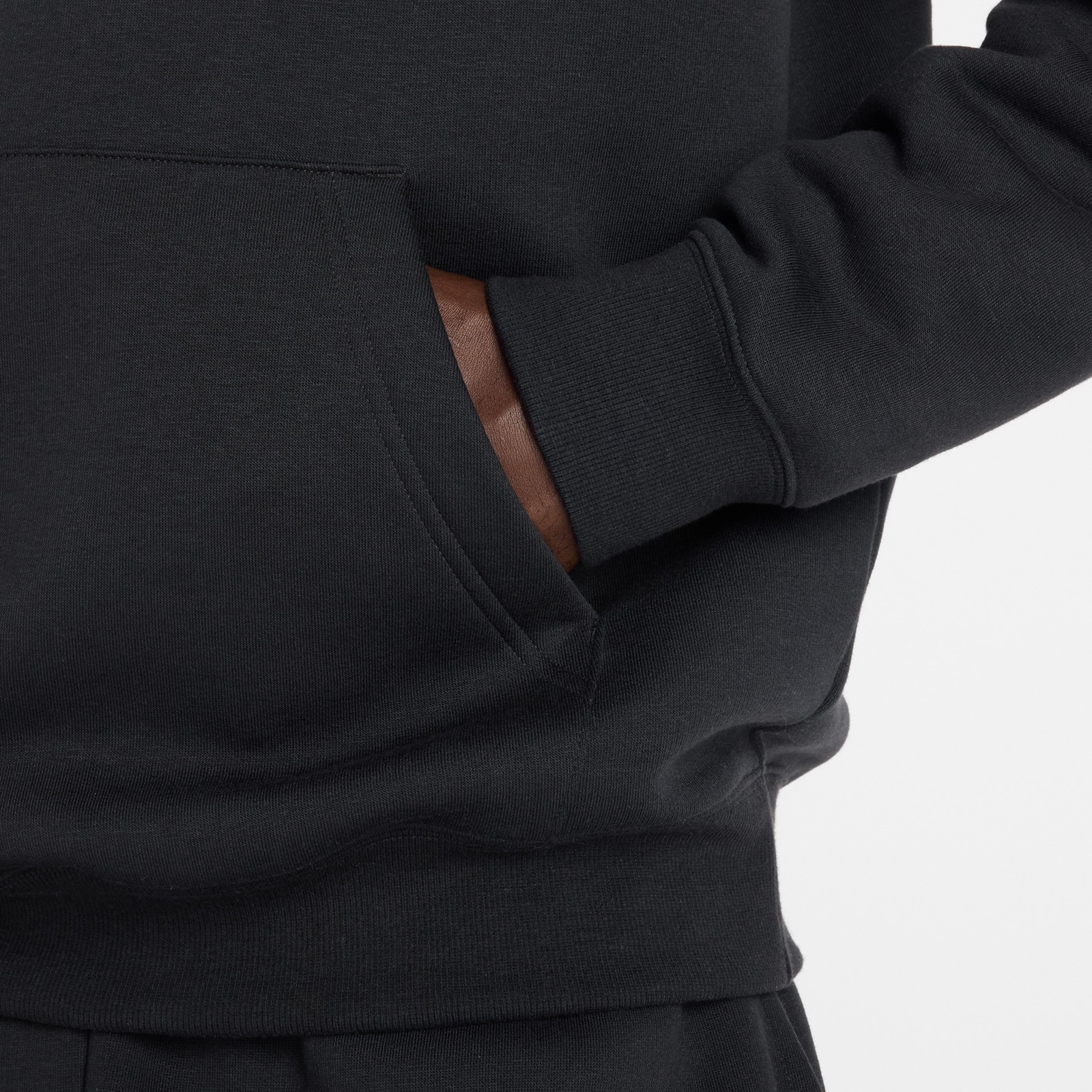 New Balance Kapuzensweatshirt , mit Kordelzug an der Kapuze, mit Kängurutasche, in Fleece-Qualität
