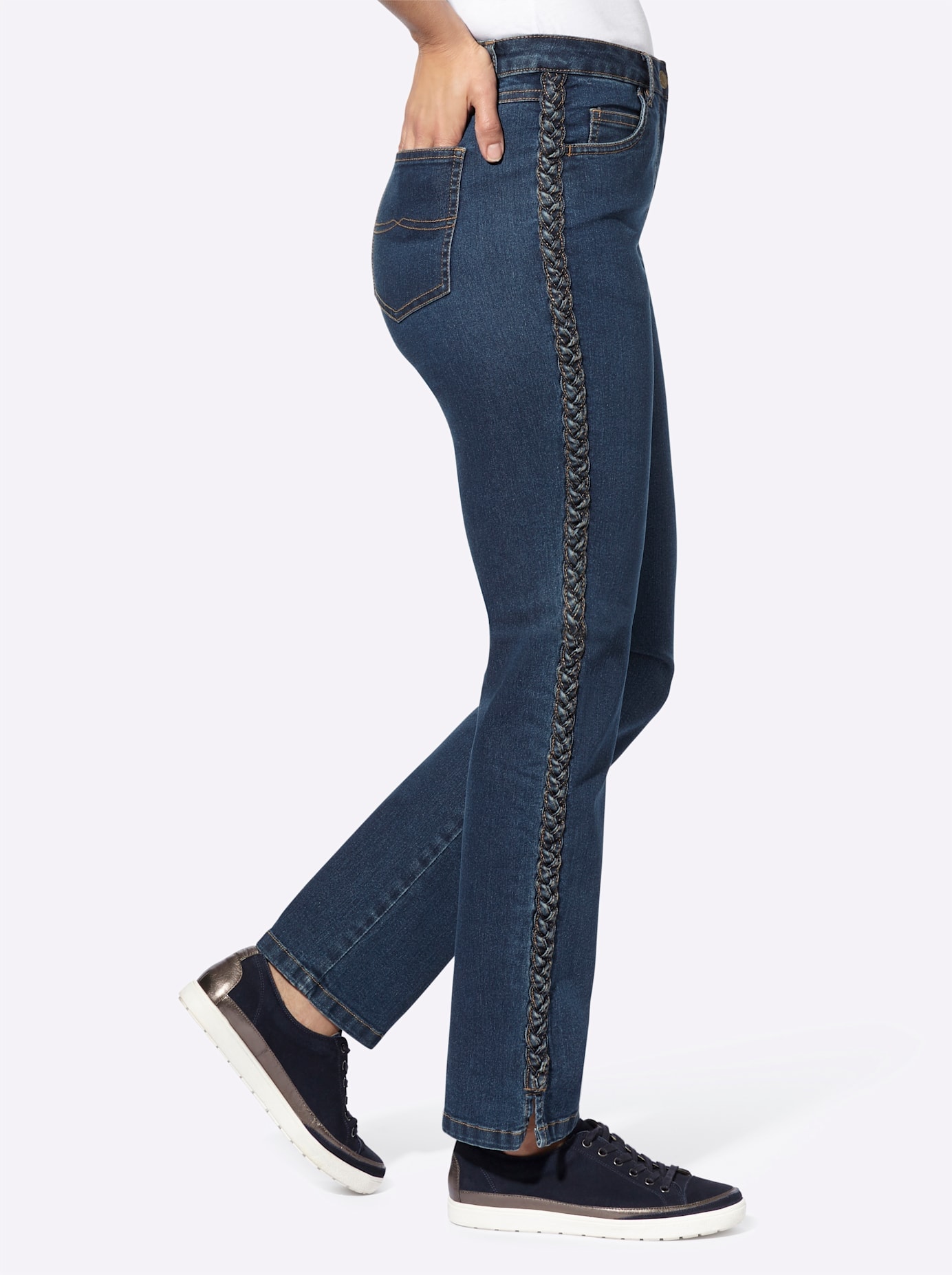 Casual Looks Bequeme Jeans, (1 tlg.)