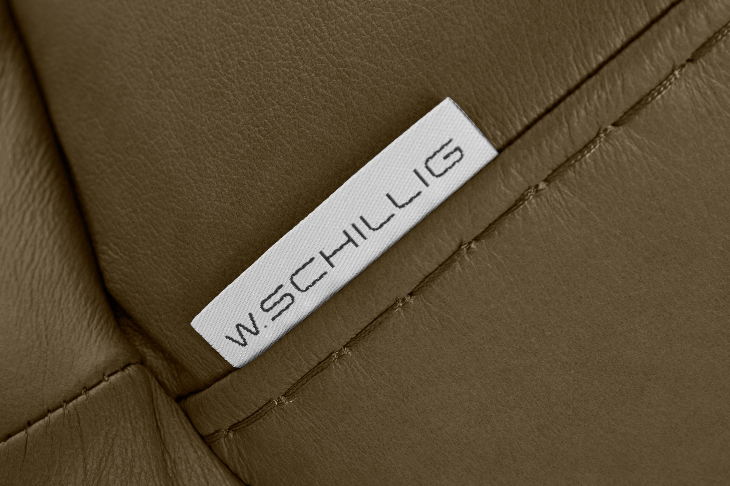 W.SCHILLIG 2,5-Sitzer »montanaa«, mit Metallkufen in Chrom glänzend, Breite 232 cm