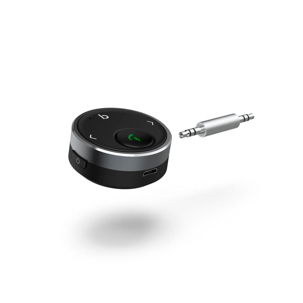 Hama Bluetooth-Adapter »Bluetooth®Receiver, Audio Adapter für Kfz, 3,5mm Stecker«