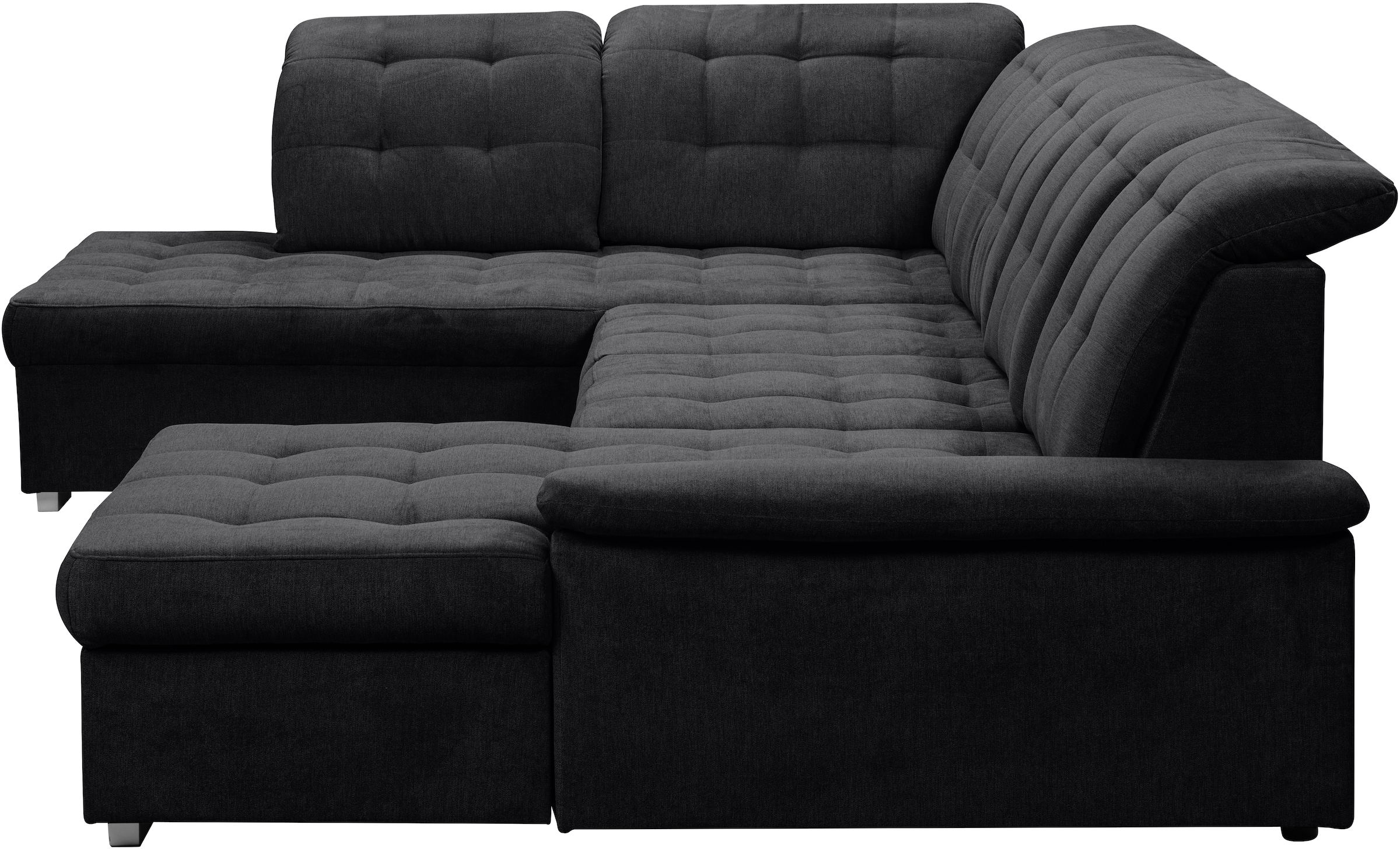 WERK2 Wohnlandschaft »Kordula-New U-Form«, Sofa in U-Form mit Schlaffunktion & Bettkasten, Schlafcouch