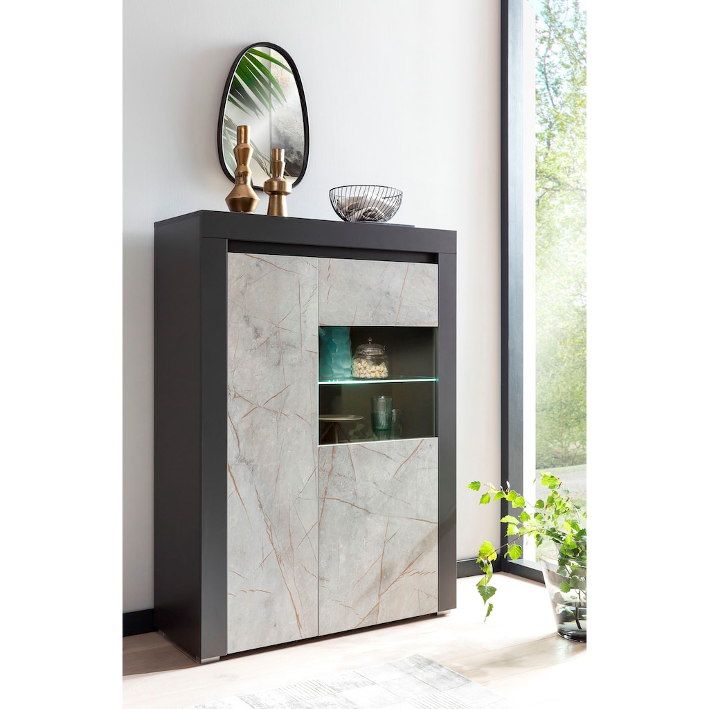 Home affaire Vitrine »Stone Marble«