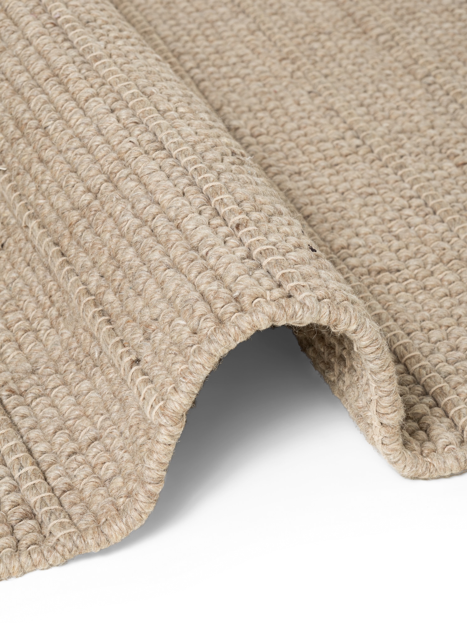 Ted Baker Wollteppich »Parker« rechteckig 7 mm Höhe Wolle, Natur, handgewebt, Wohnzimmer, Schlafzimmer, Boho, Skandi