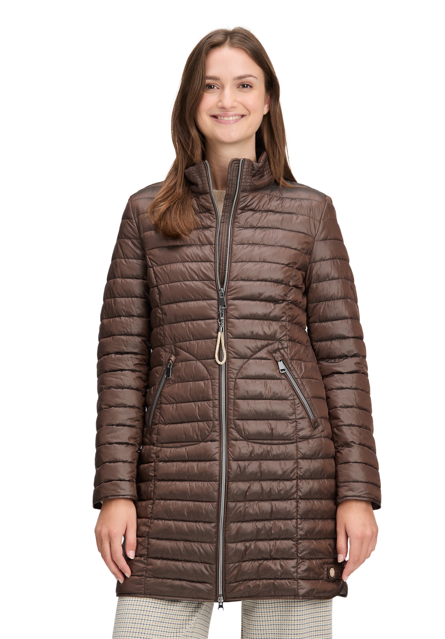 Cartoon Steppjacke »Steppjacke mit Reißverschlusstaschen«