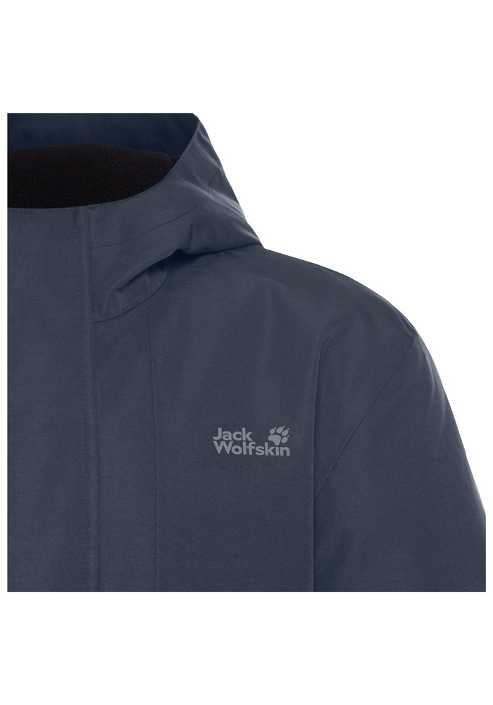 Jack Wolfskin Outdoorjacke »CANVEY JKT KIDS« mit Kapuze