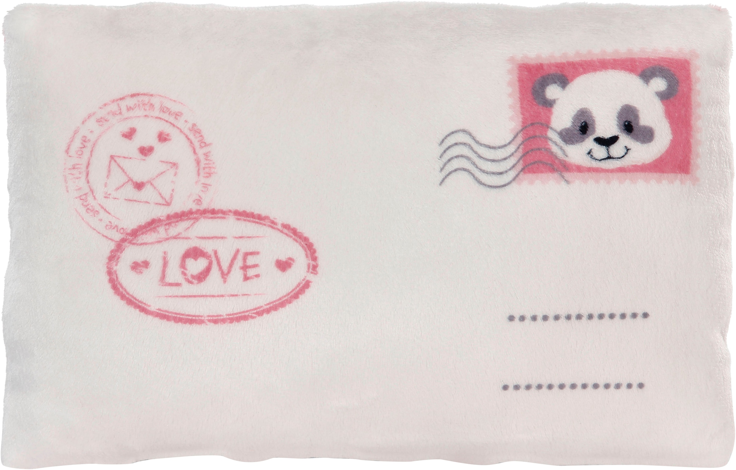 Nici Plüschfigur »Love, Brief 25x16 cm«, enthält recyceltes Material