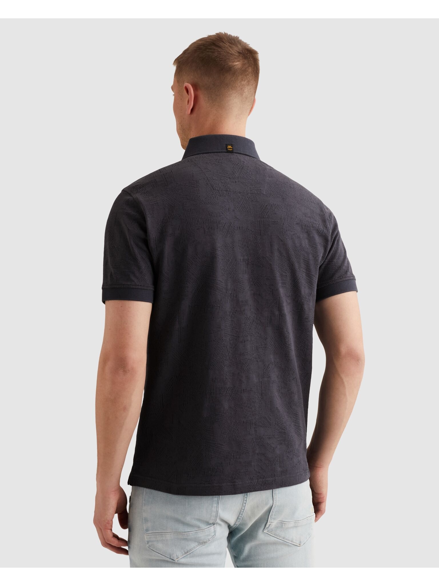 PME LEGEND Poloshirt »polo jacquard jersey« mit Logo Stickerei