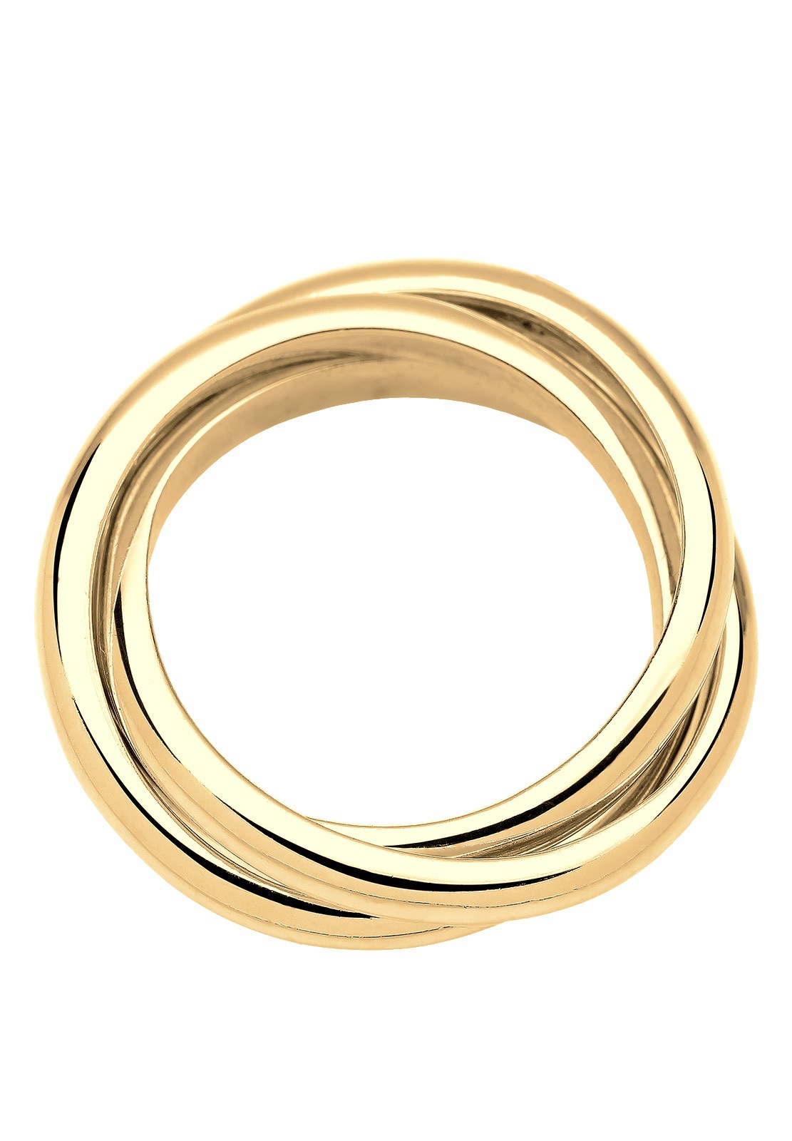 Elli Silberring »Ring Wickelring Trio Trini Basic 925 Silber«