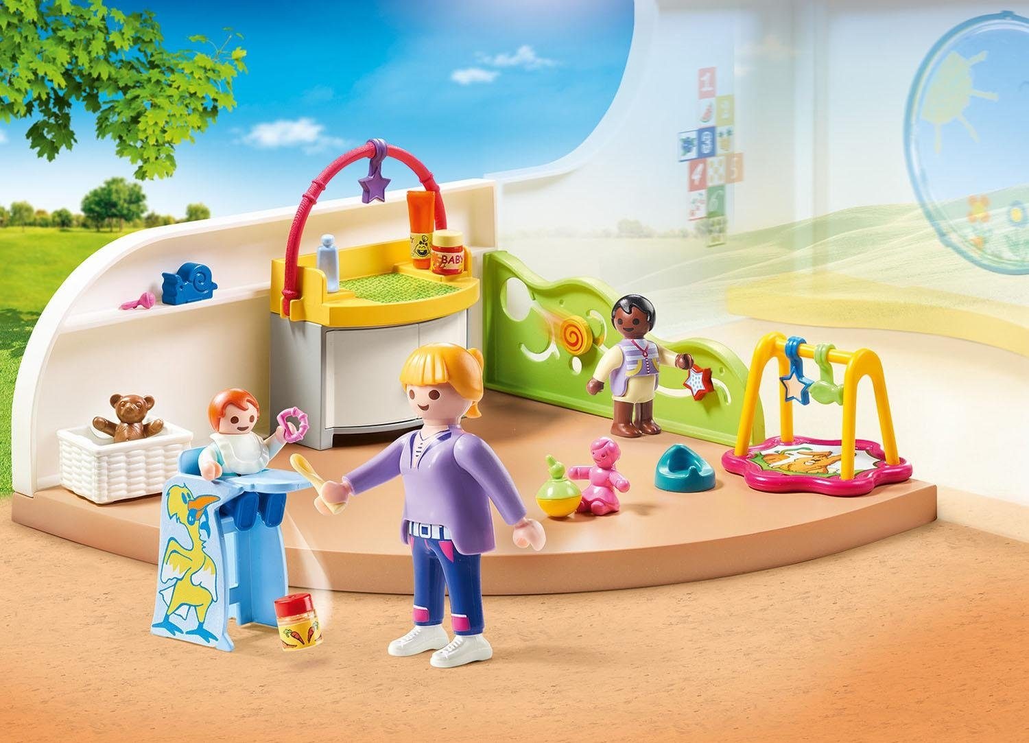 Playmobil® Konstruktions-Spielset »Krabbelgruppe (70282), City Life«, (40 St.), Made in Germany