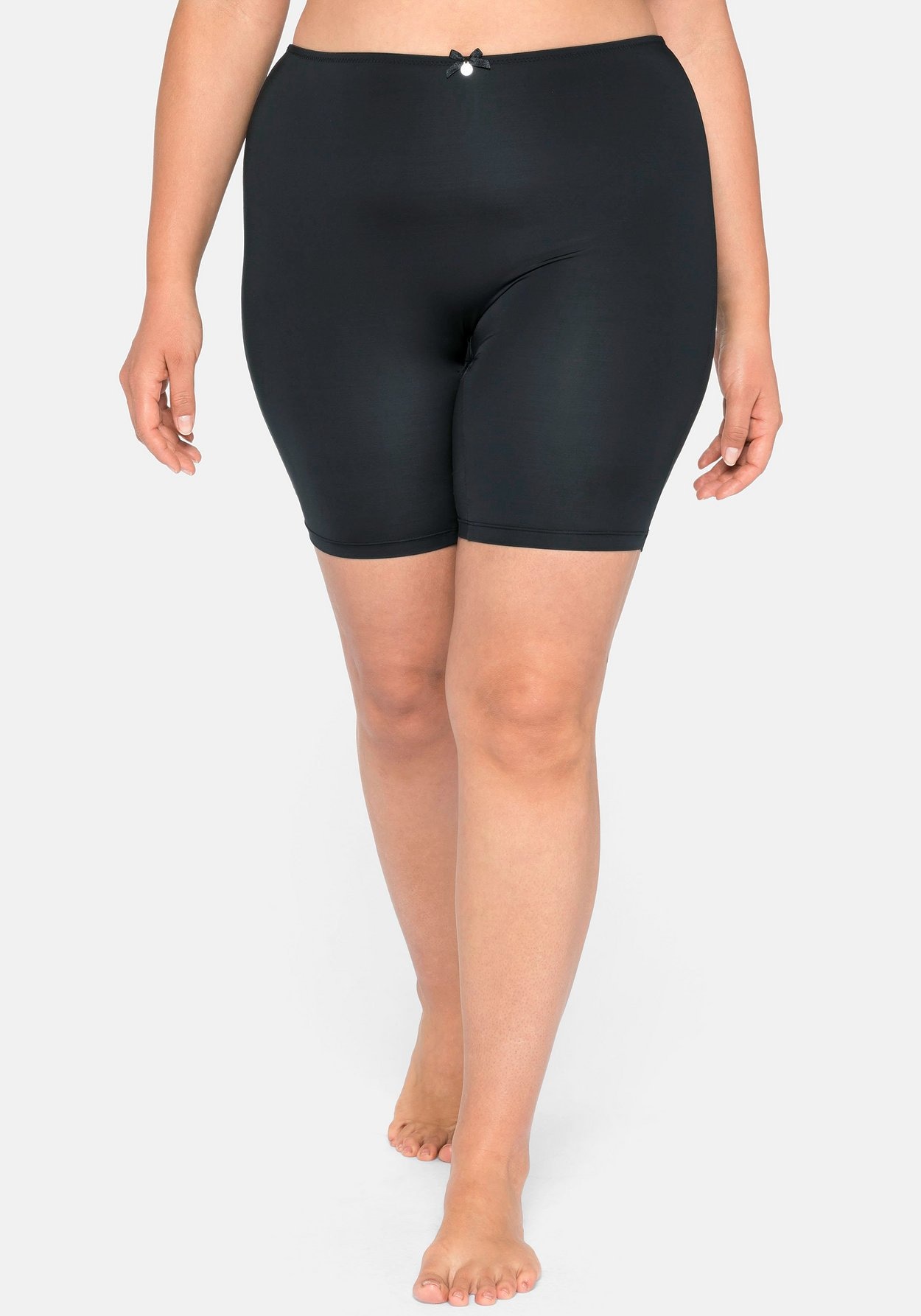 High-Waist-Slip »High-Waist-Panty aus Microfaser, mit längerem Bein«, (1 St.), aus...