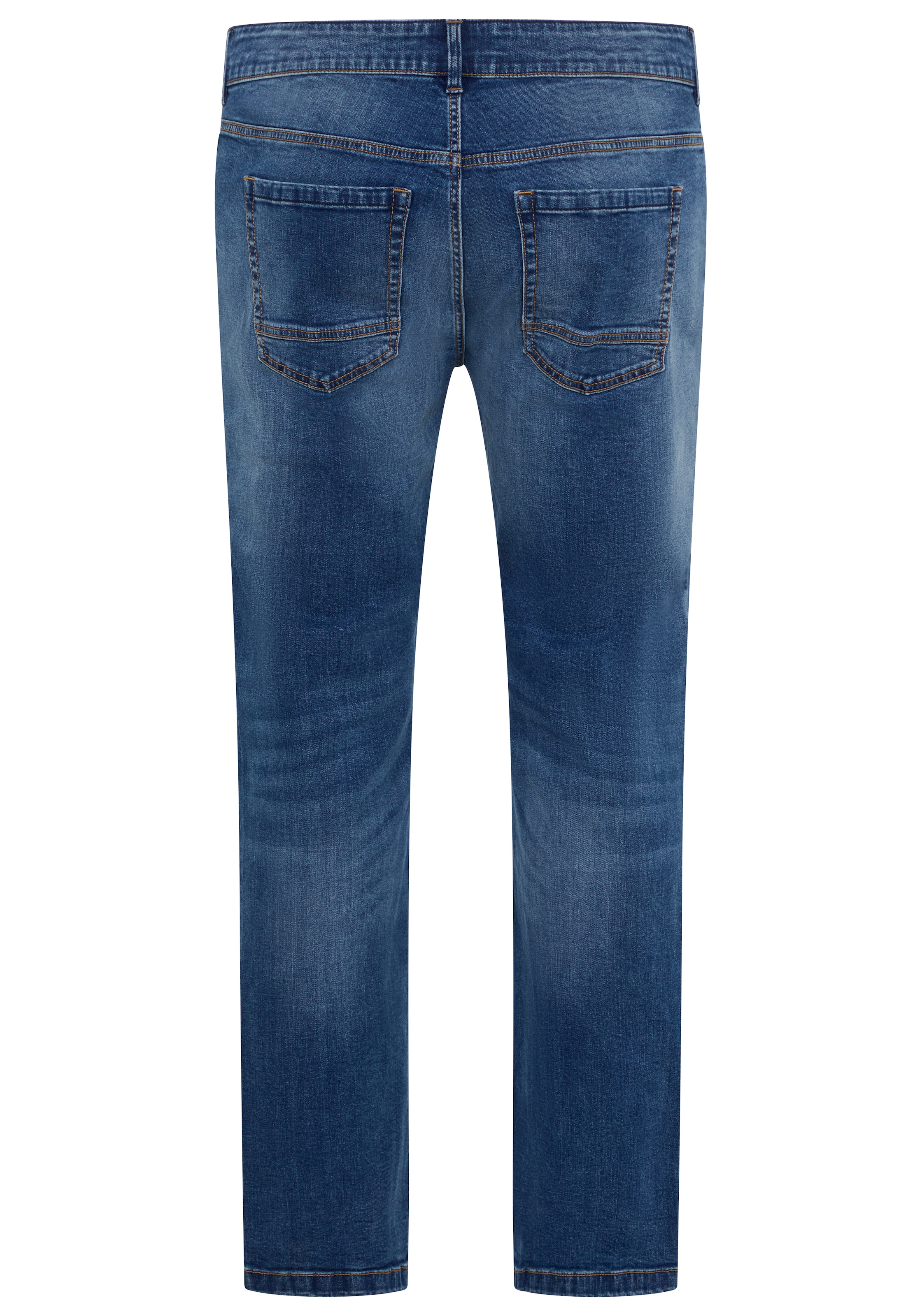 Man's World Plus Gerade Jeans »Große Größen, straight fit« mit Knopf- und Reißverschluss, Straight-Fit, gerader Beinverlauf