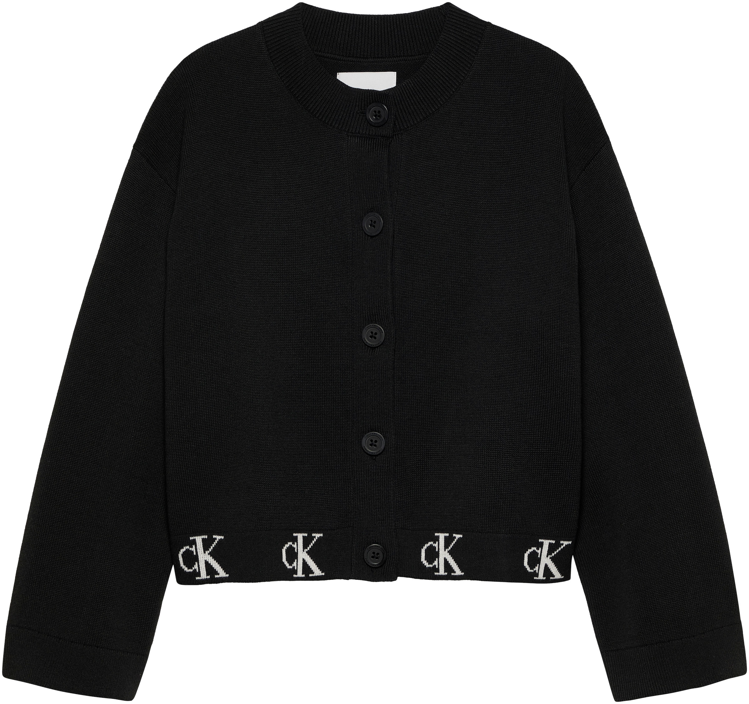 Calvin Klein Jeans Cardigan »MONOGRAM LOGO CARDIGAN«, für Kinder bis 16 Jahre