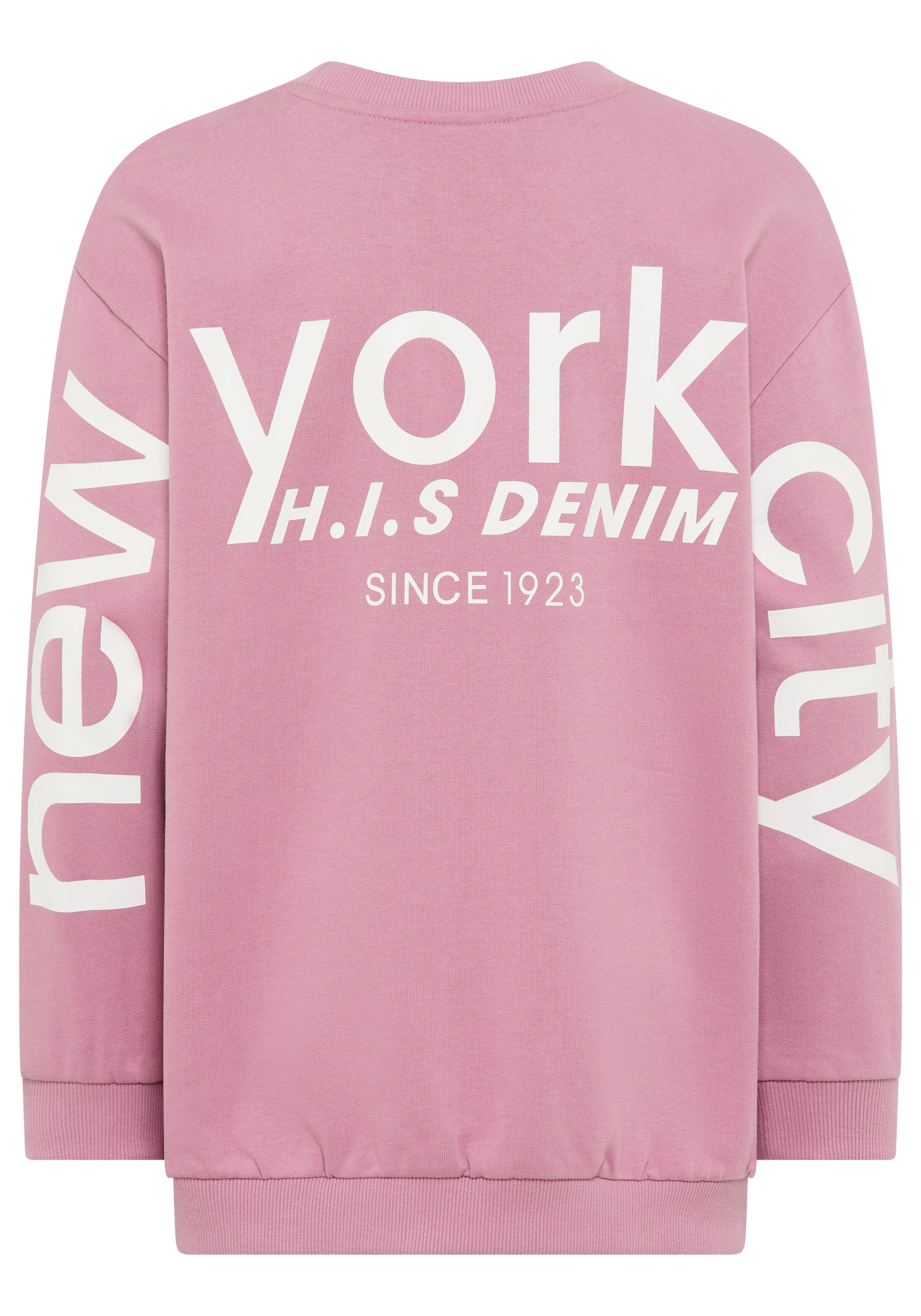 H.I.S Sweatshirt »Sweatshirt Rückenprint«, Sweatshirt mit großem Rückenprint